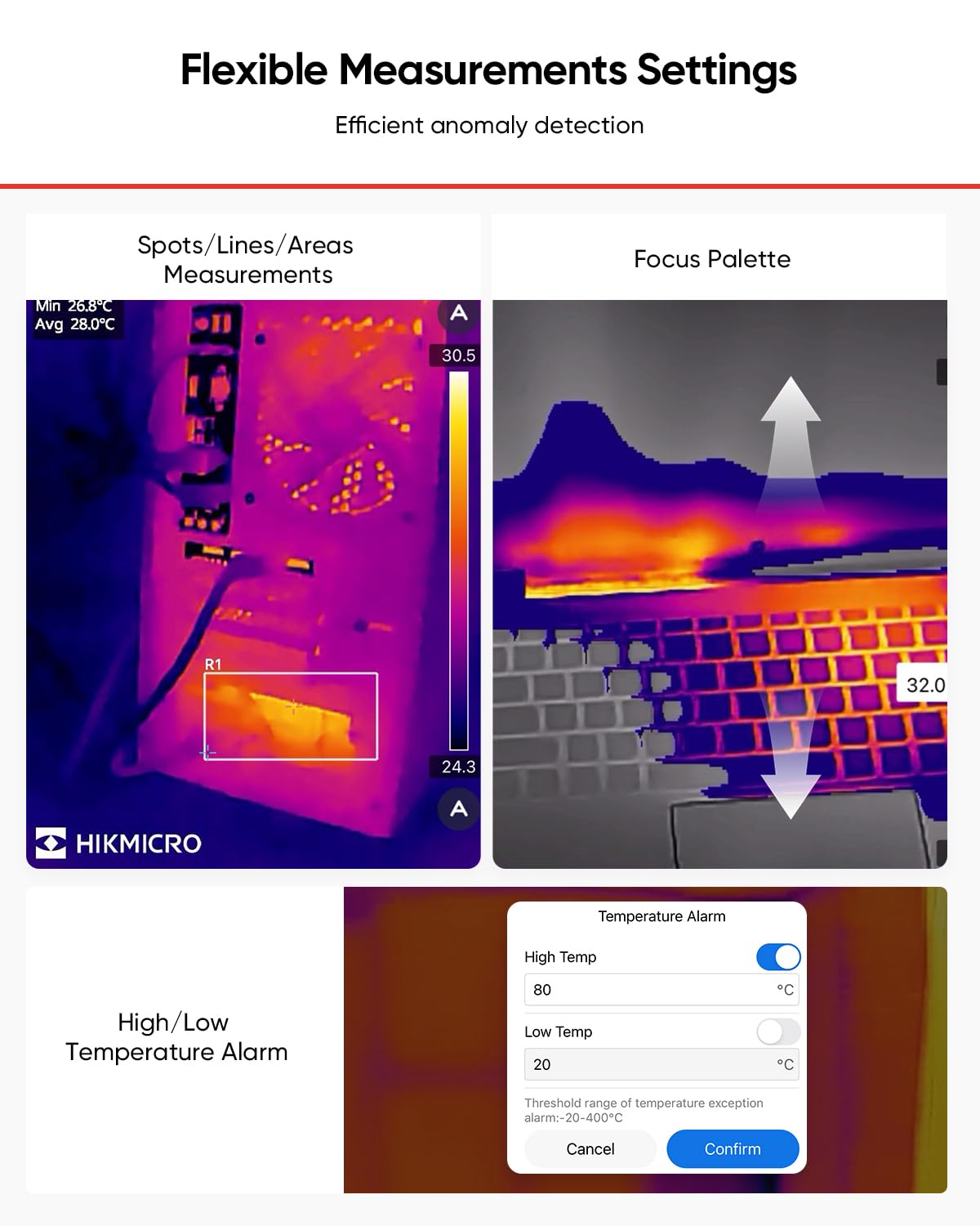 Thumbnail 6 de HIKMICRO Mini2 V2 Thermal Camera, 512x384 SuperIR, 25 Hz, USB-C