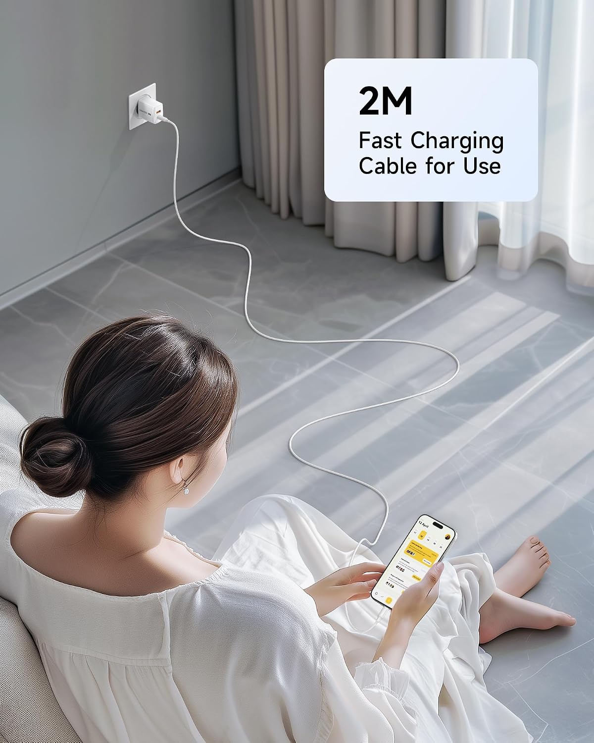 Thumbnail 6 de RAVIAD 30W USB-C Ladegerät Duo mit GaN Technologie – 2 Stück inkl. 2 m USB-C Kabel (60W)