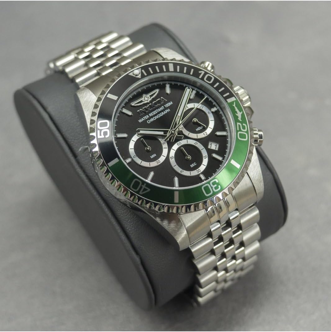 Detalle de Invicta Pro Diver Montre Homme 43 mm – Quartz, Acier Inoxydable