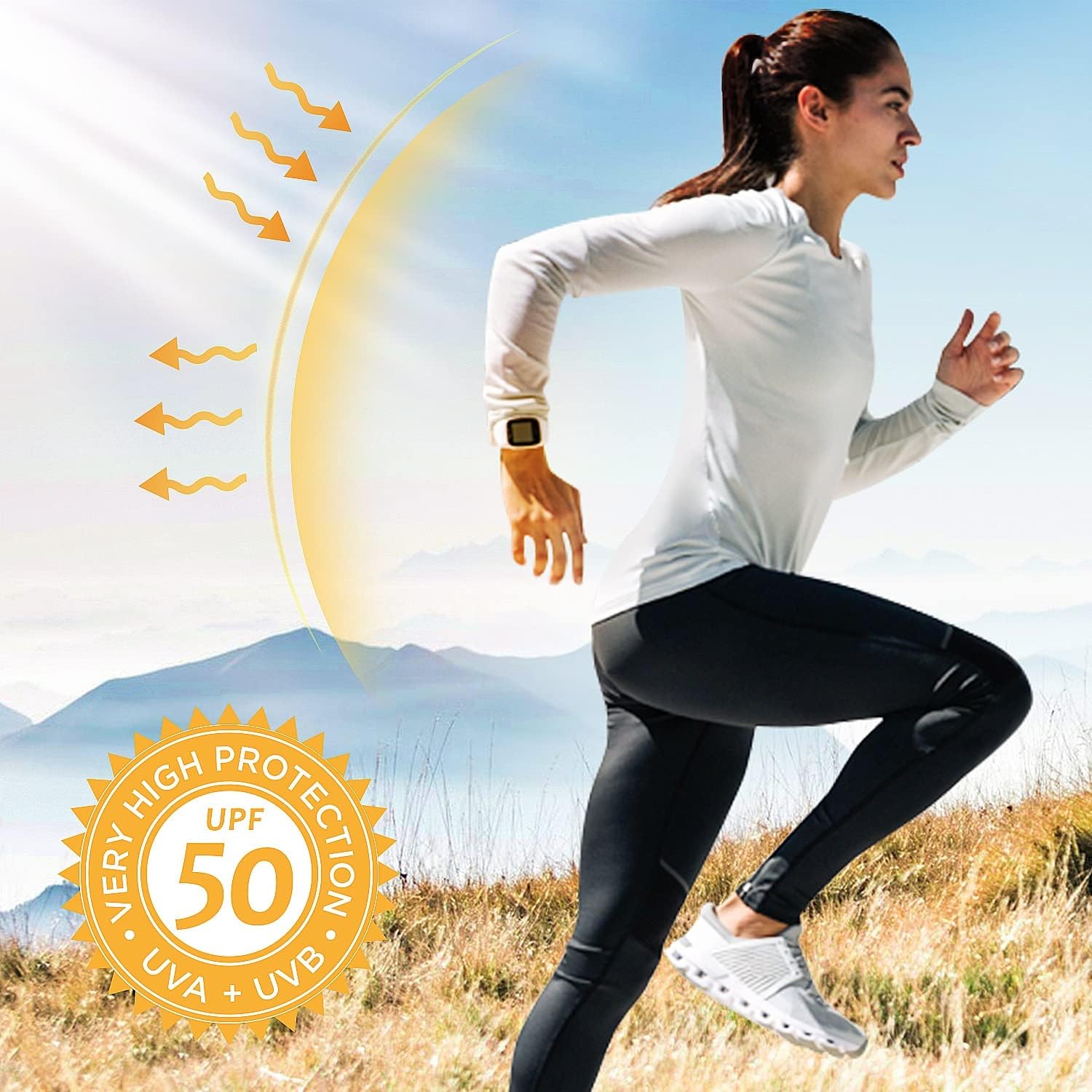 Thumbnail 4 de WISMBOX Women's Long Sleeve Rash Vest with UPF 50+ Sun Protection