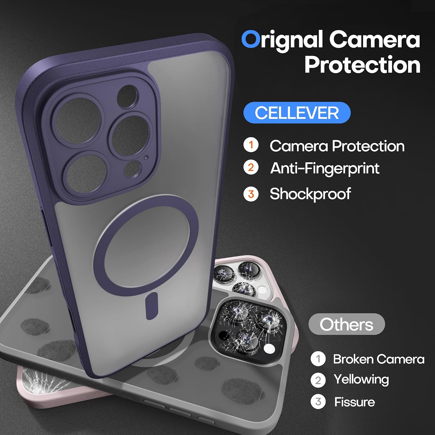 Thumbnail 6 de CellEver Magnetic iPhone 16 Pro Case, Polycarbonate