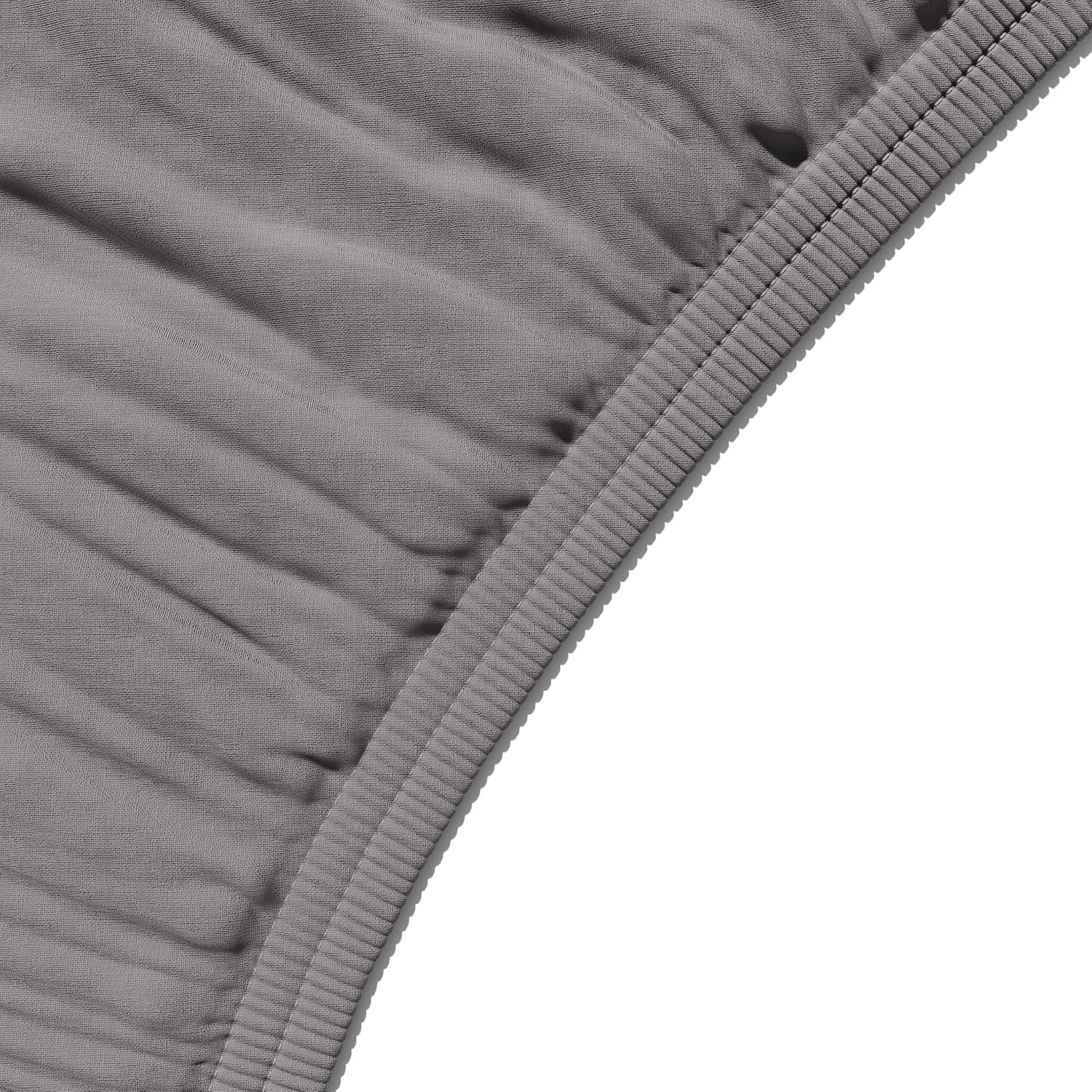 Detalle 2 de Amazon Basics Drap Housse 160 x 200 x 30 cm – Microfibre polyester, Gris foncé