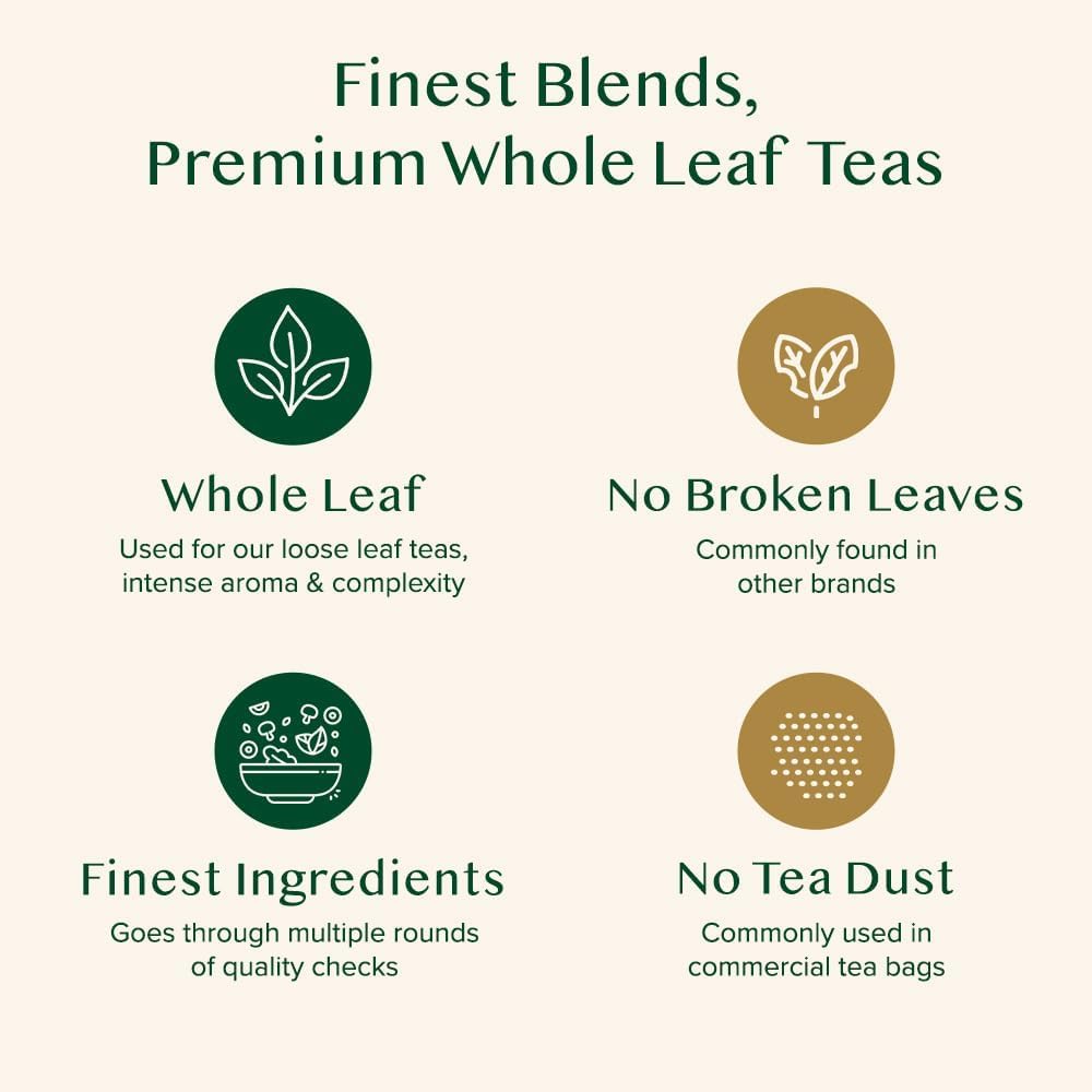 Thumbnail 6 de VAHDAM Himalaya Oolong Teebeutel (100 Teebeutel) – Oolong aus der Höhe, heiß, eiskalt oder als Kombucha