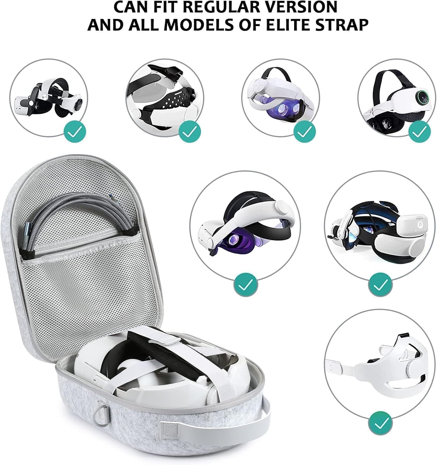 Thumbnail 1 de SMICEM Quest 3 Tragetasche, stoßfestes Gehäuse