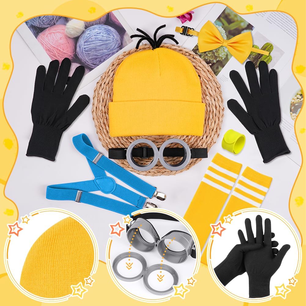 Thumbnail 3 de BSBUY 7 Pcs Yellow Costume Accessories Set 🎭