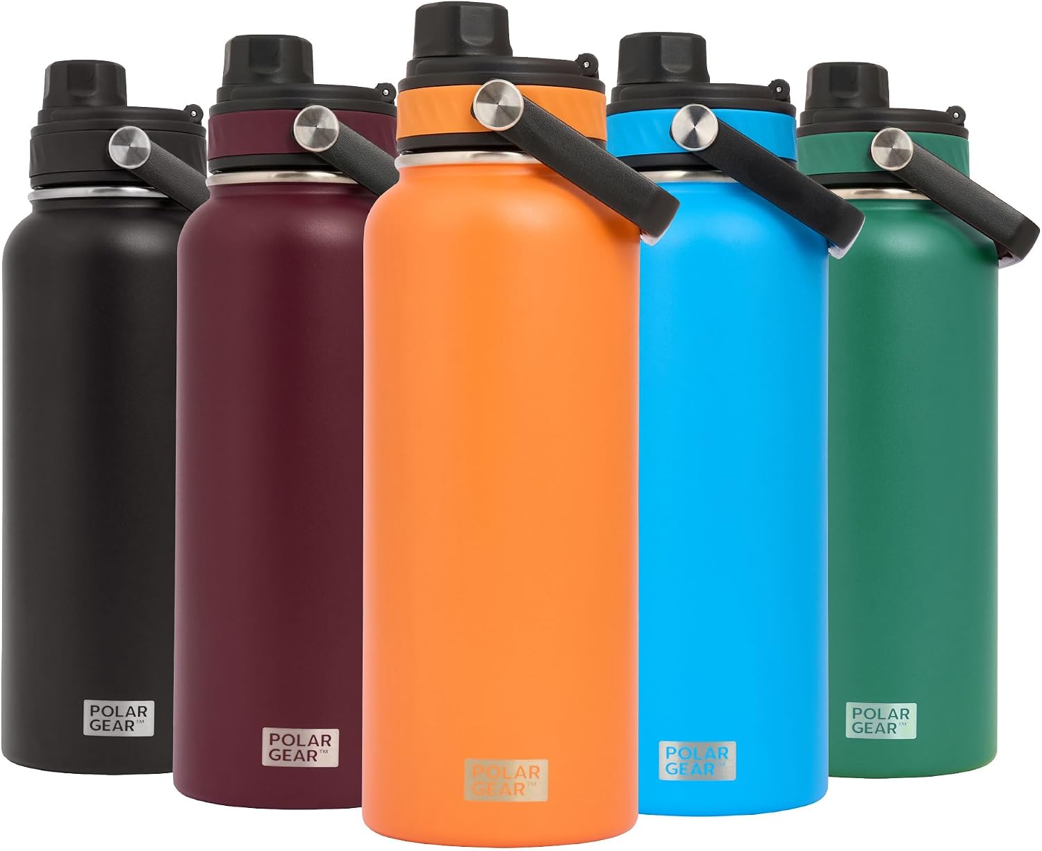 Detalle de Polar Gear Hydra Venture 1L Stainless Steel Water Bottle: a practical daily and outdoors companion