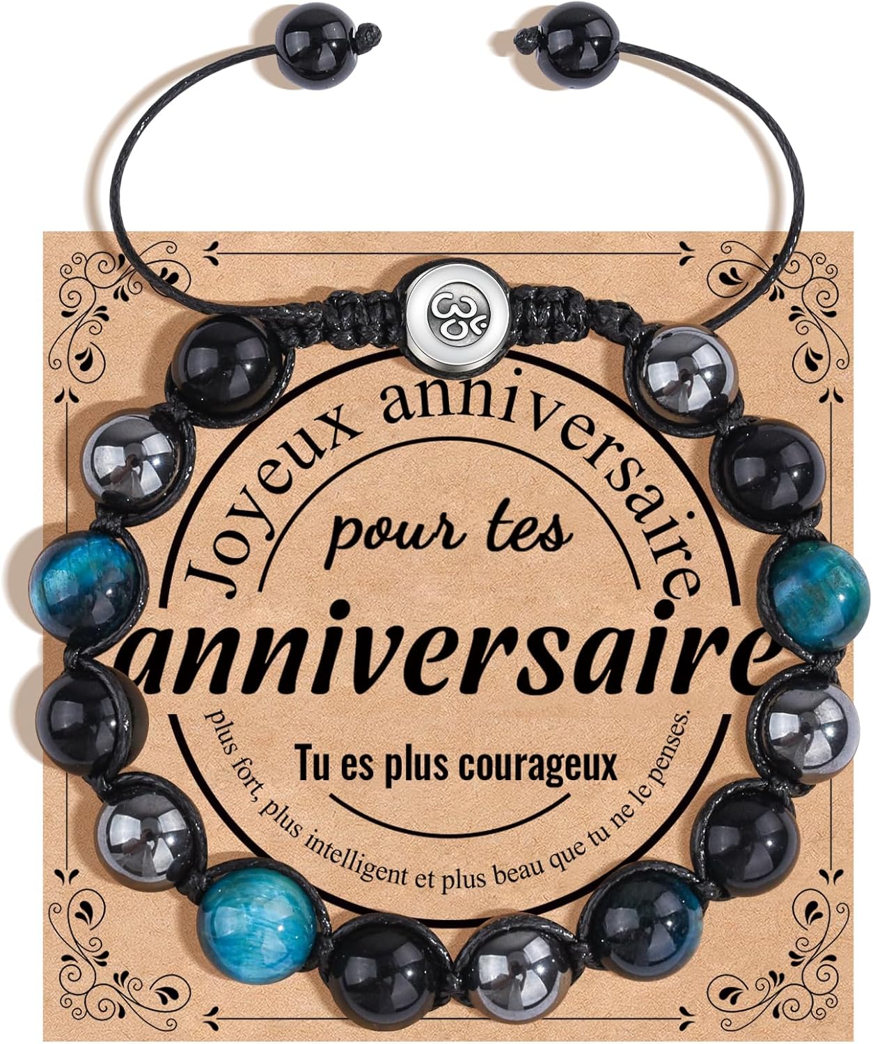 Detalle de VGWON Bracelet pierre naturelle 10 mm