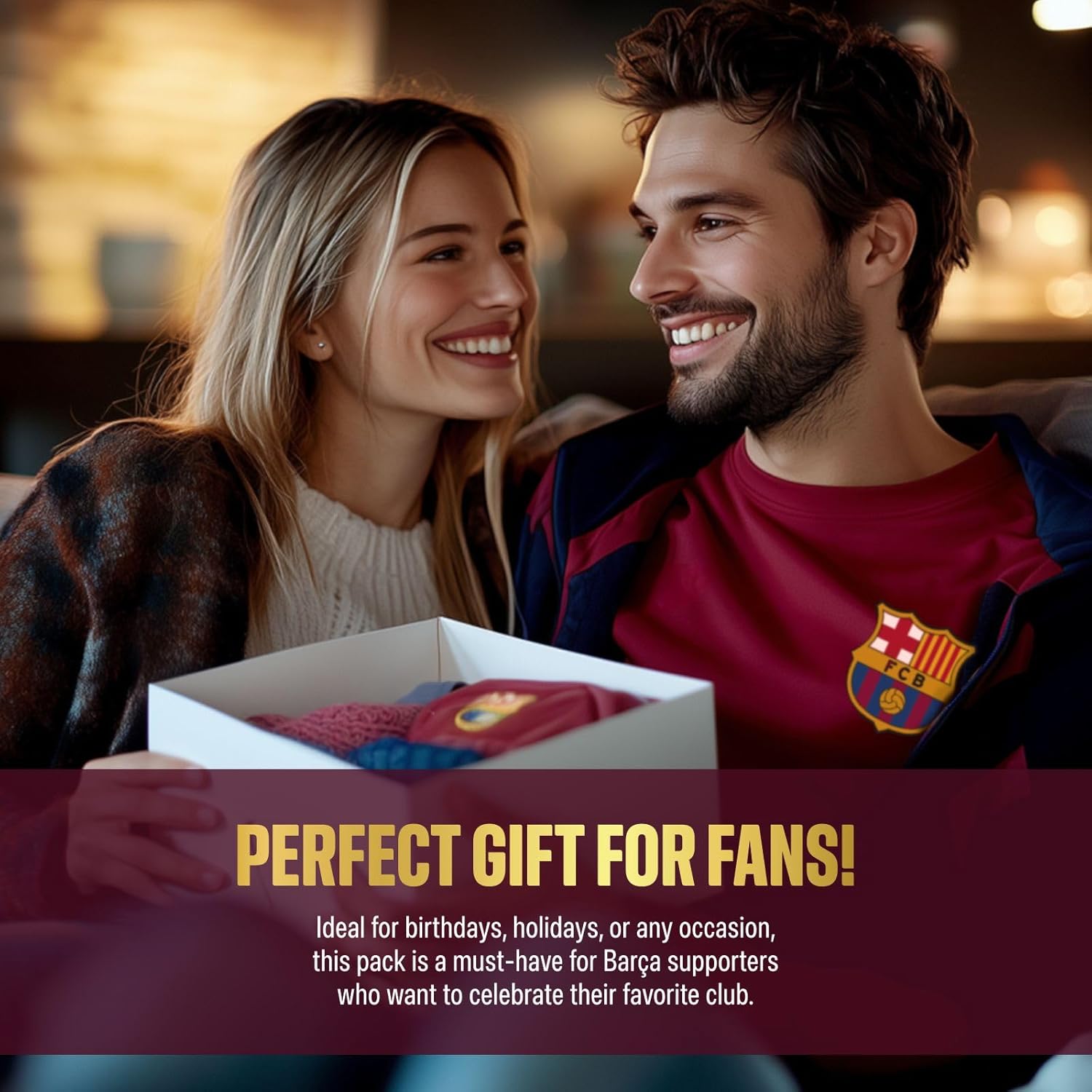 Detalle de Icon Sports Pro League Ultimate Fan Pack – Officially Licensed 5-Piece Soccer Merch