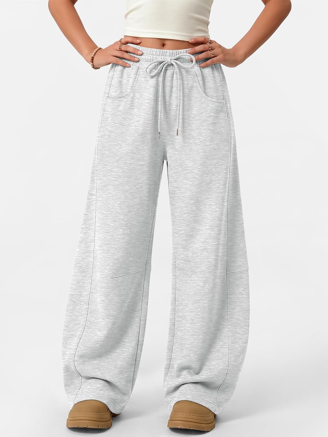 Detalle 2 de Trendy Queen Fleece-Lined Women's Sweatpants