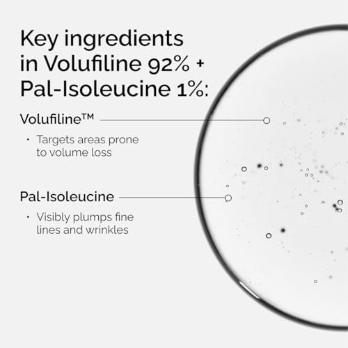 Detalle de The Ordinary Volufiline 92% + Pal-Isoleucine 1% Plumping Anhydrous Serum