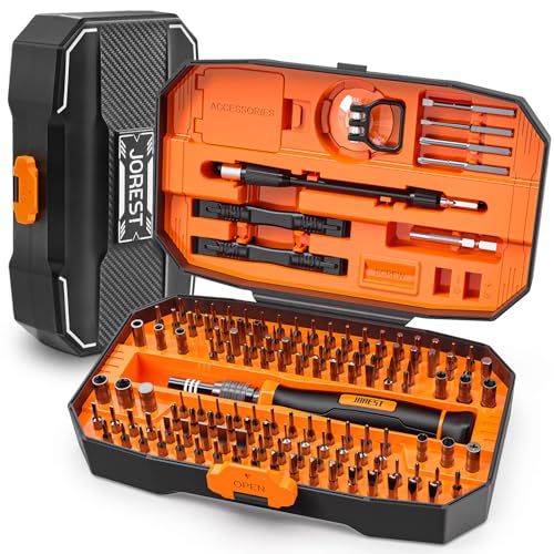 Detalle de JOREST 152 en 1 Kit de Tournevis de Précision — Ensemble magnétique pour réparations électroniques et petits appareils