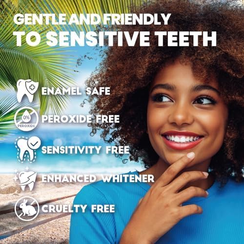 Thumbnail 6 de Waving Palms Teeth Whitening Strips for Sensitive Teeth, Mint, 42 Count
