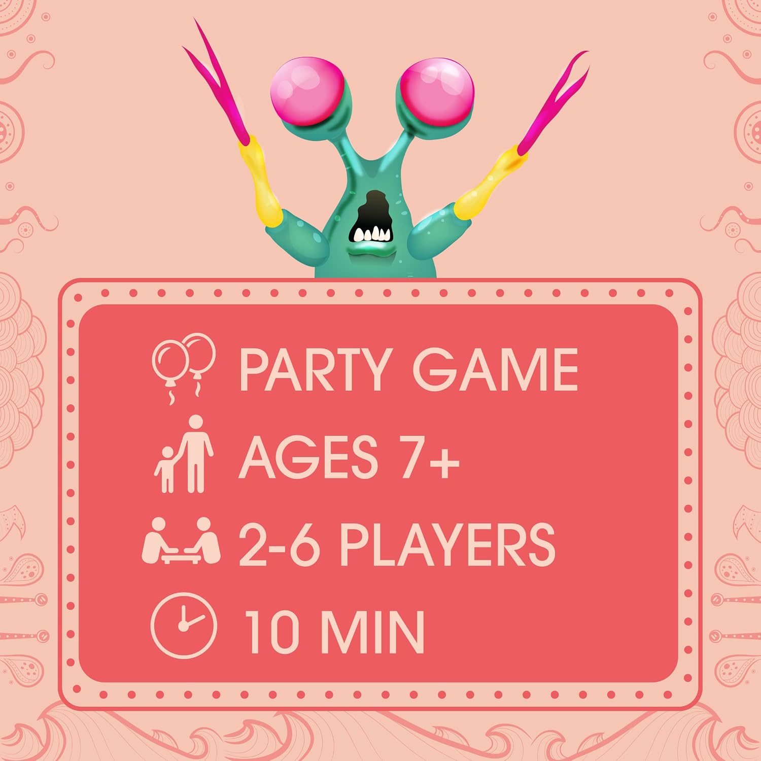 Detalle 2 de Exploding Kittens: Mantis – A fast, cheeky matching card game for 2–6 players