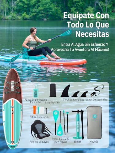 Thumbnail 7 de Niphean Tabla Paddle Surf Hinchable 320 cm con Accesorios: estabilidad y versatilidad para familias