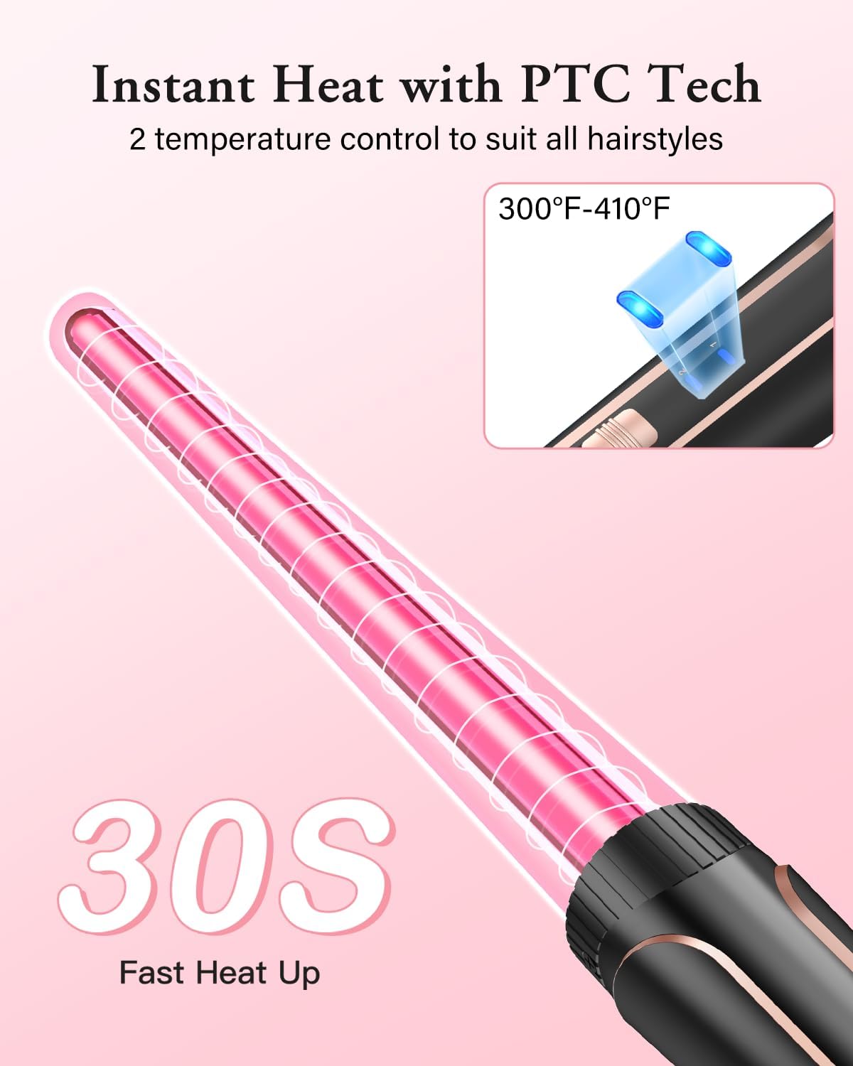 Thumbnail 4 de Lockenstab 5 in 1 mit 3 Fässern
