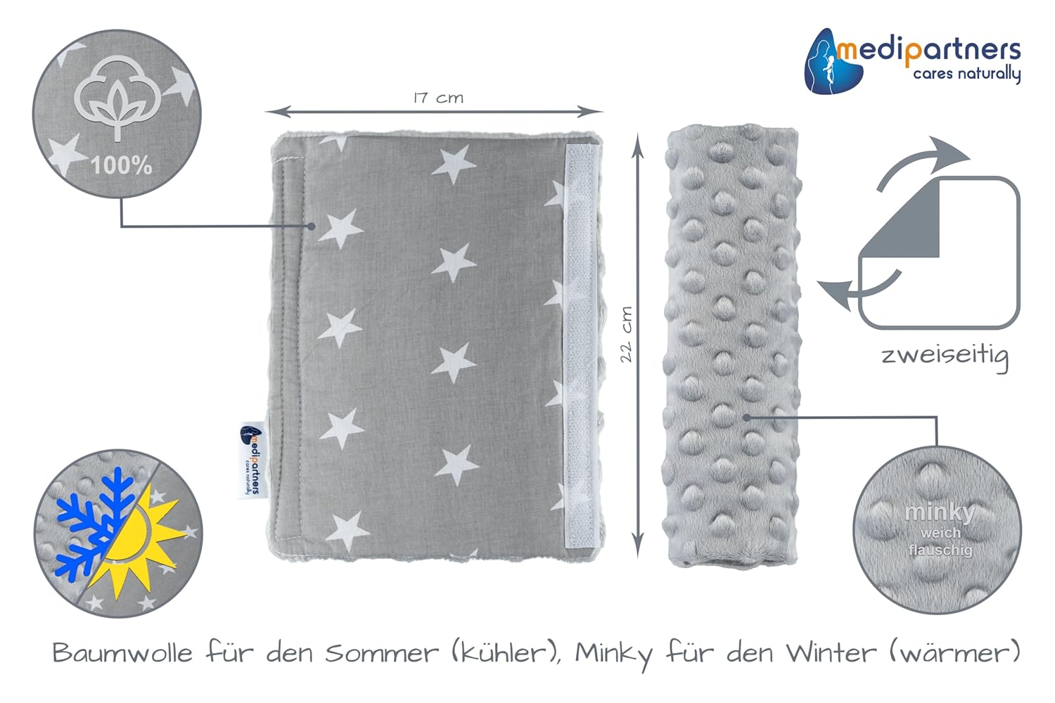 Thumbnail 2 de Medi Partners Gurtpolster Kinder 17x22cm