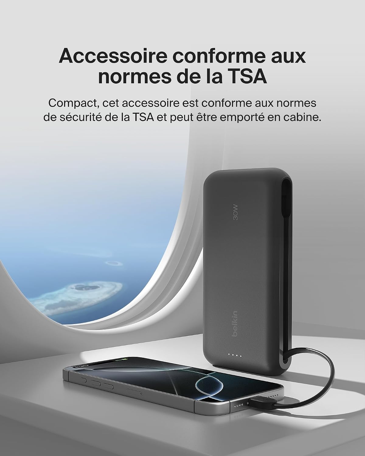 Thumbnail 5 de Belkin Batterie Externe 20K PD 30W Noir