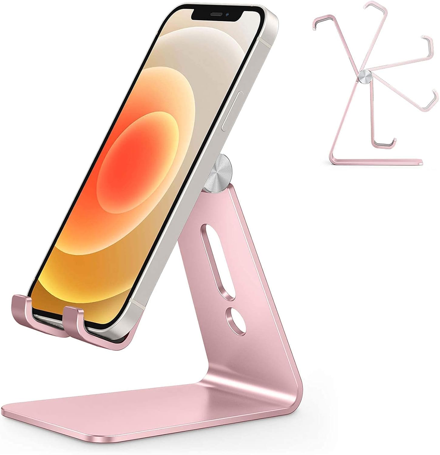 Thumbnail 6 de OMOTON Adjustable Aluminum Phone Stand with Charging Port