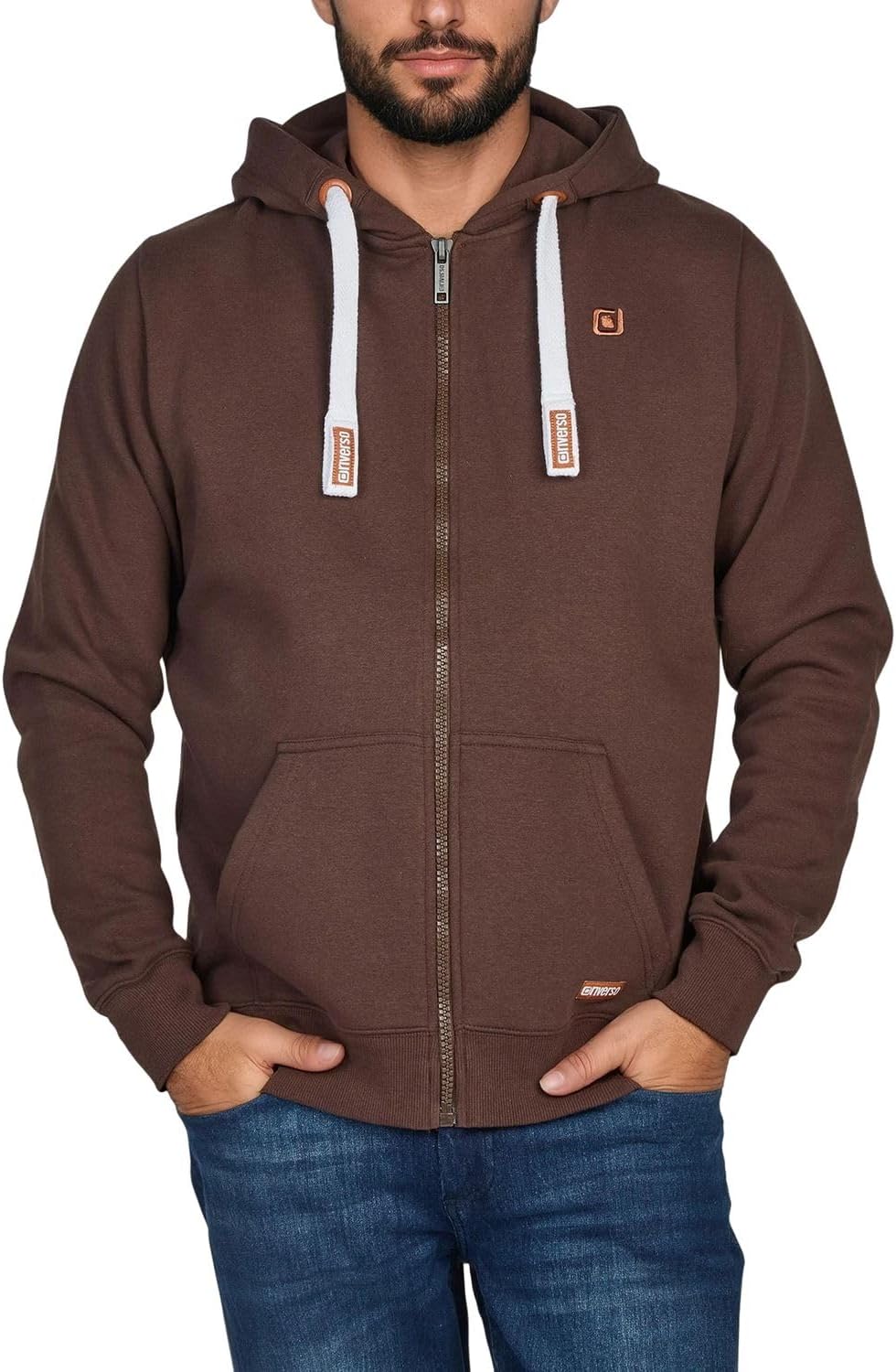Detalle de riverso Noah Kapuzenjacke Hoodie mit Reißverschluss