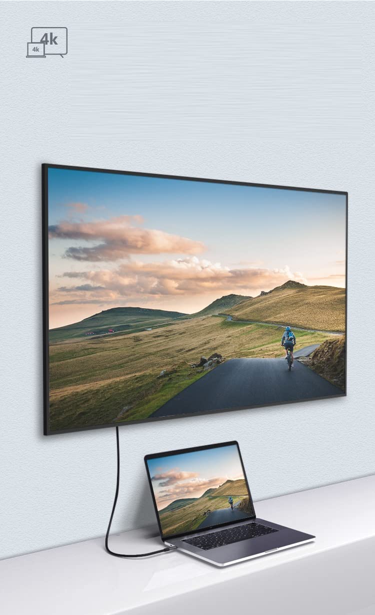 Thumbnail 2 de CAKOBLE USB-C to USB-C 3.1 Gen2 Cable (10Gbps, 100W PD, 4K@60Hz) – 2m USB-C charging and data lead