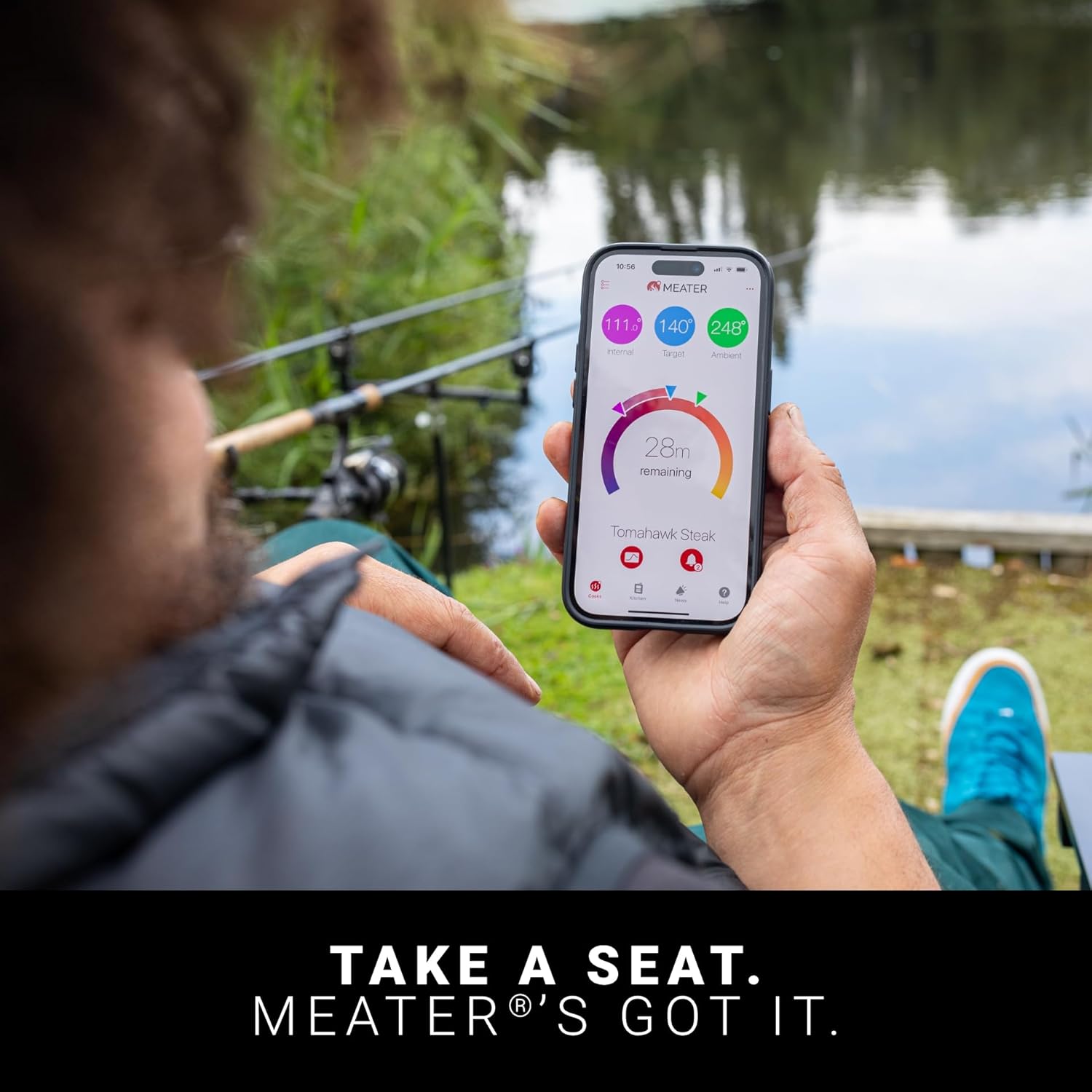 Detalle de MEATER Plus Smart Bluetooth Wireless Meat Thermometer for BBQ, Oven, Smoker & More