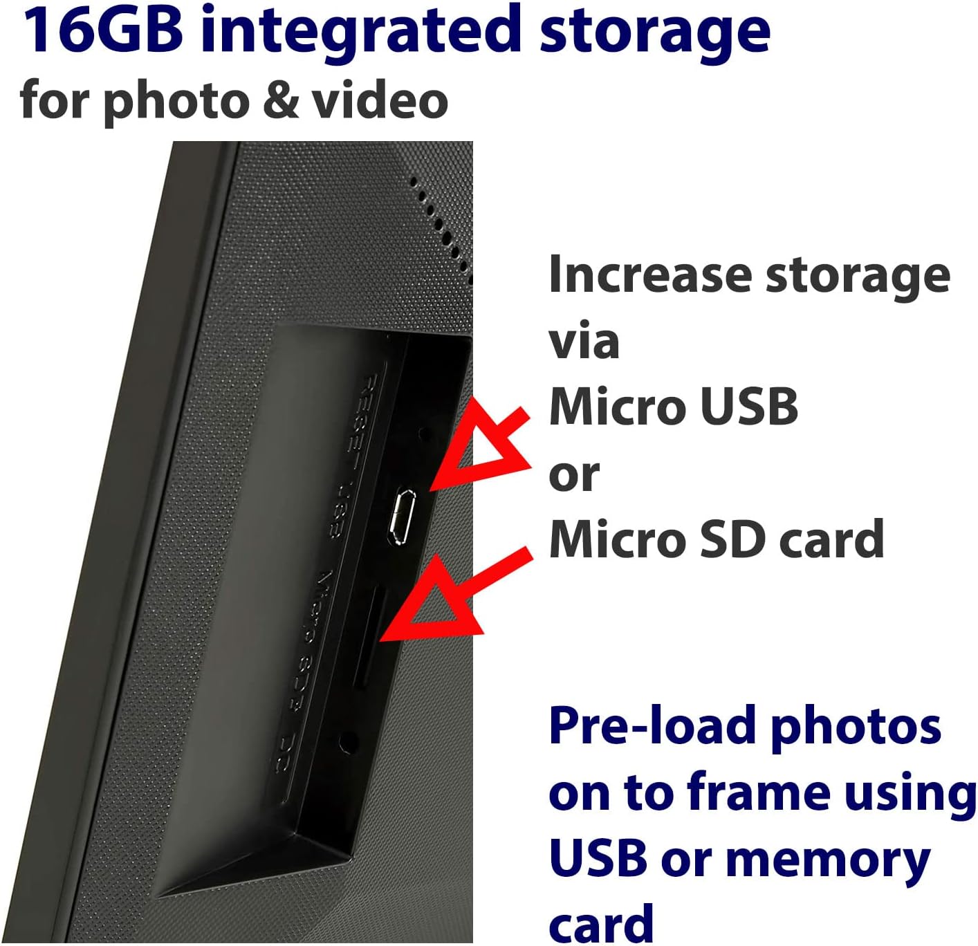 Thumbnail 3 de Grouptronics Gallery10 Photo Frame