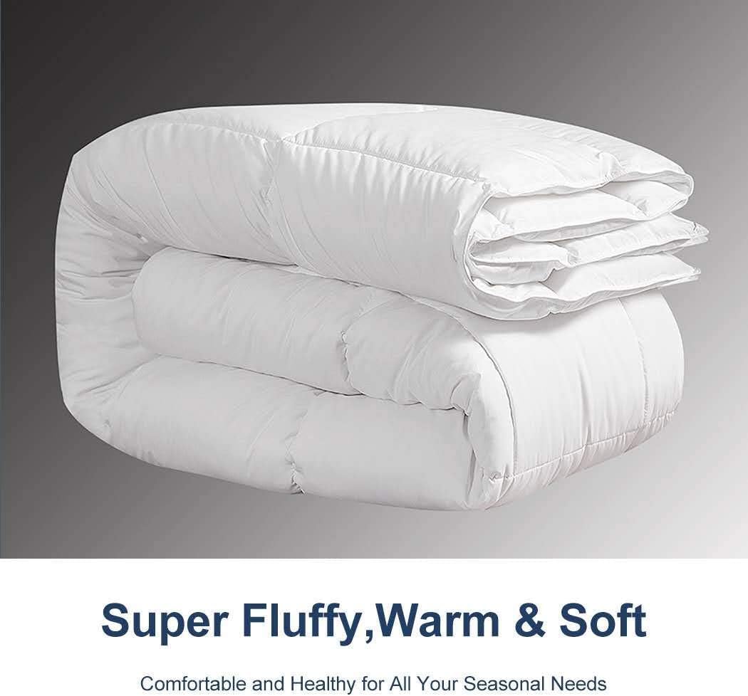 Thumbnail 5 de ACCURATEX CA-Acx-DI Queen Comforter, 500 GSM Microfiber Fill, 90 x 90 in