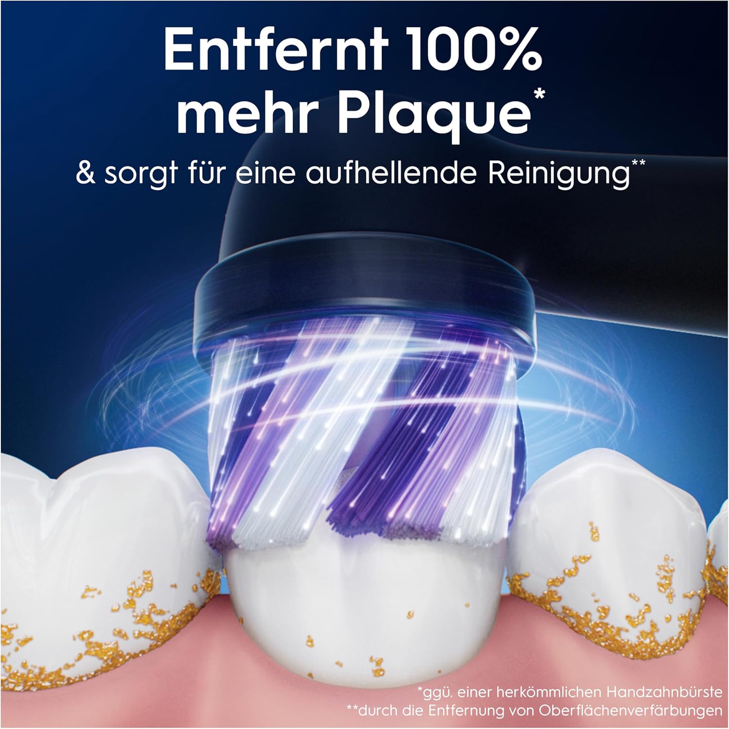 Detalle de Oral-B iO Aufsteckbürsten 8er Pack schwarz