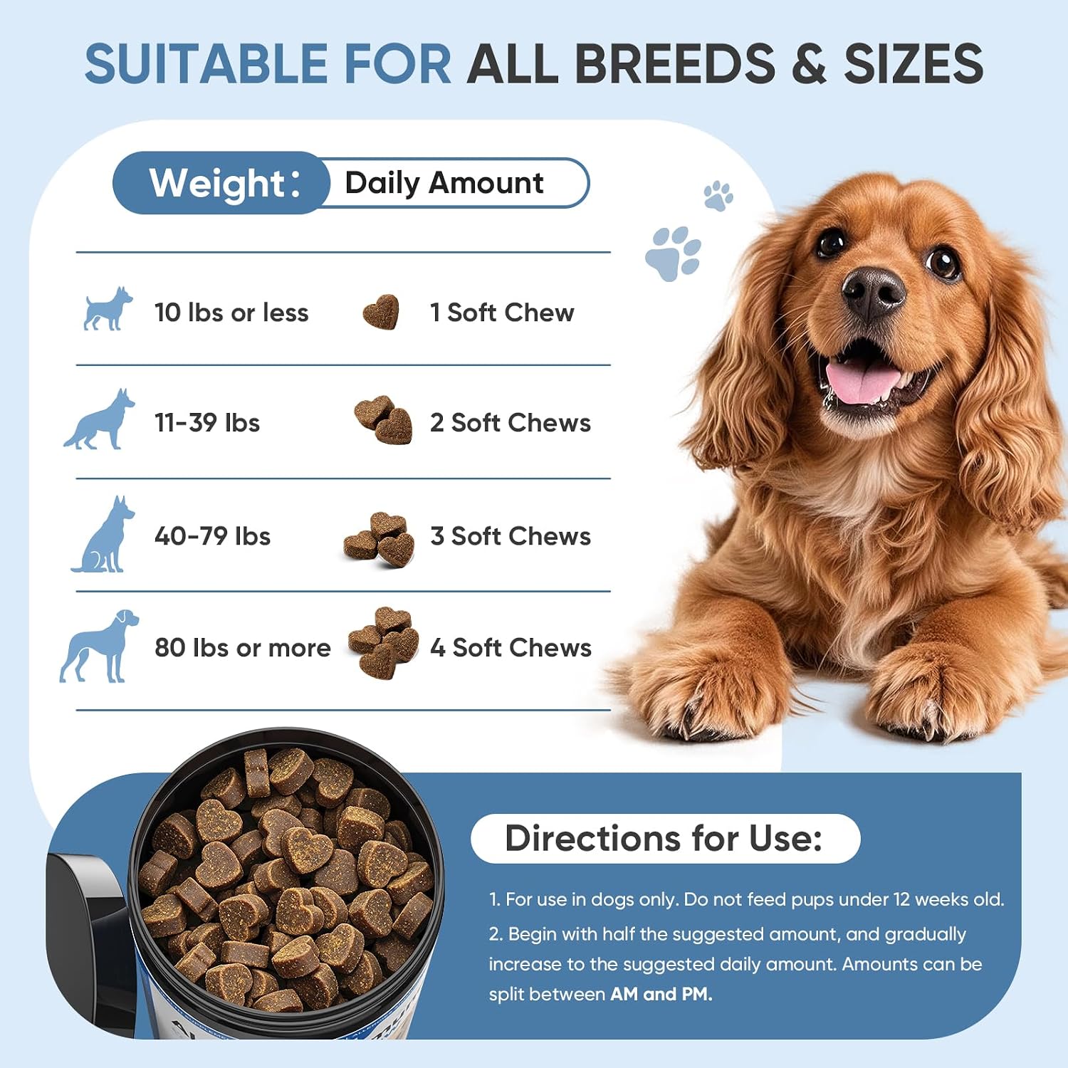 Thumbnail 6 de Dog Allergy Chews, 200-count