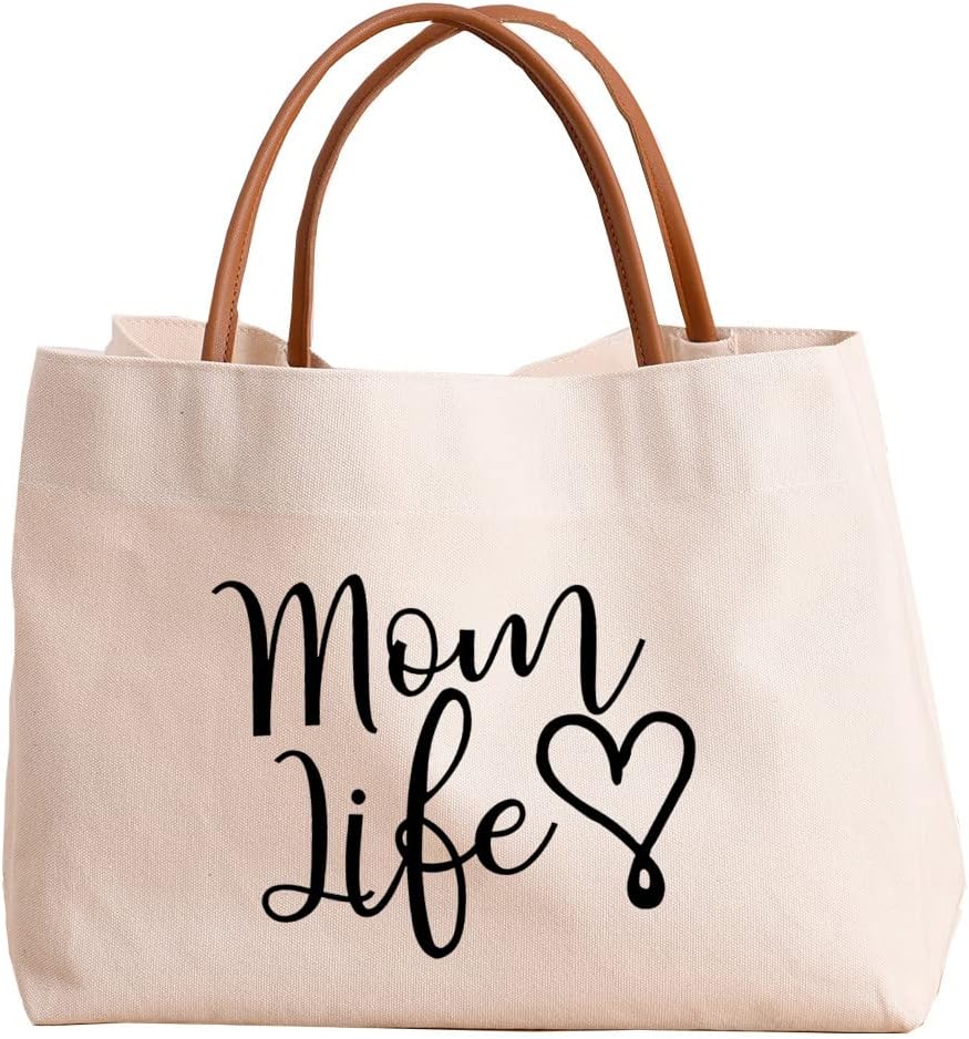 Thumbnail 6 de kifasyo Mom Mama Bag canvas tote for hospital, shopping, beach, travel