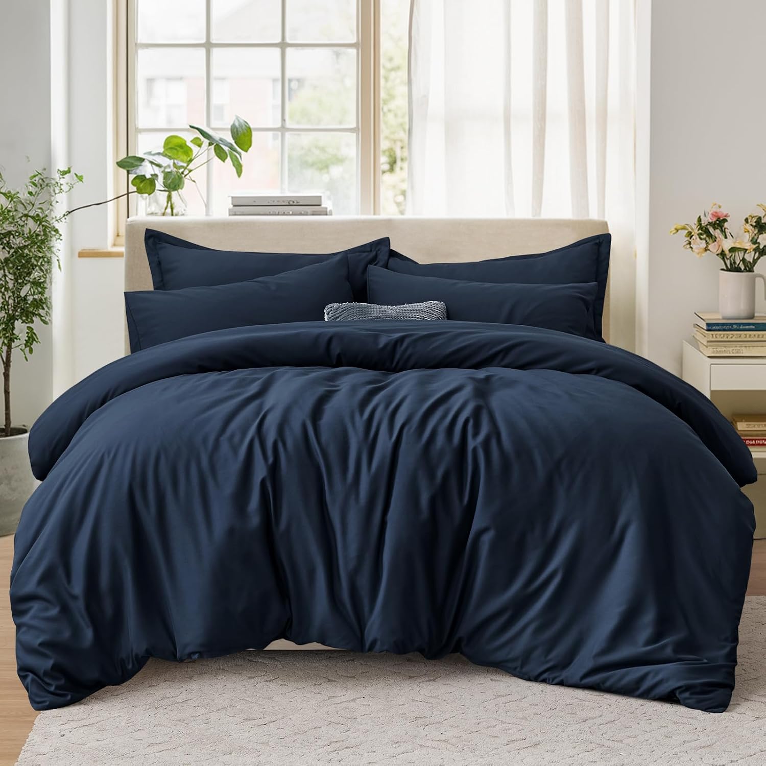 Detalle de Tifschlaf Double Duvet Set Navy 200x200