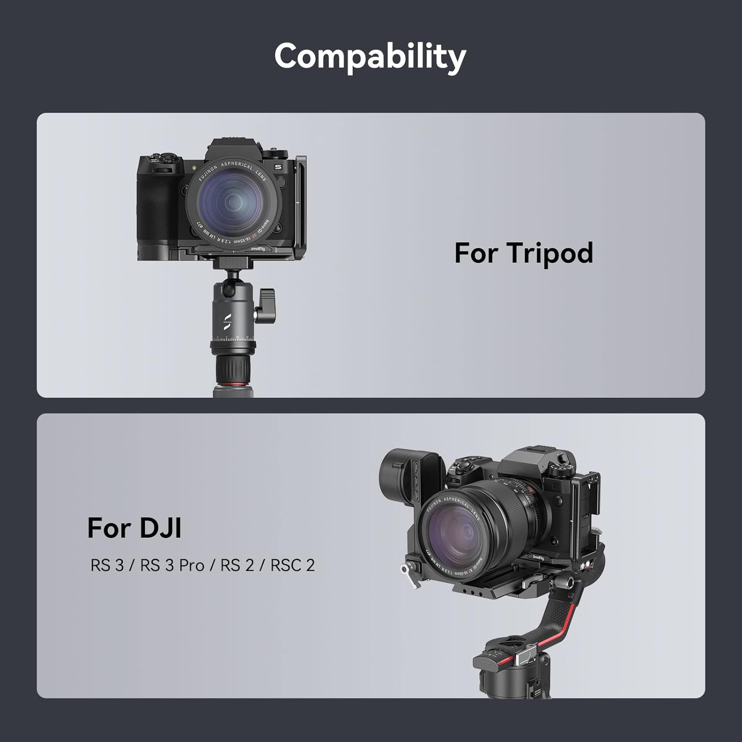 Thumbnail 5 de SMALLRIG X-H2 L Bracket Fujifilm X-H2