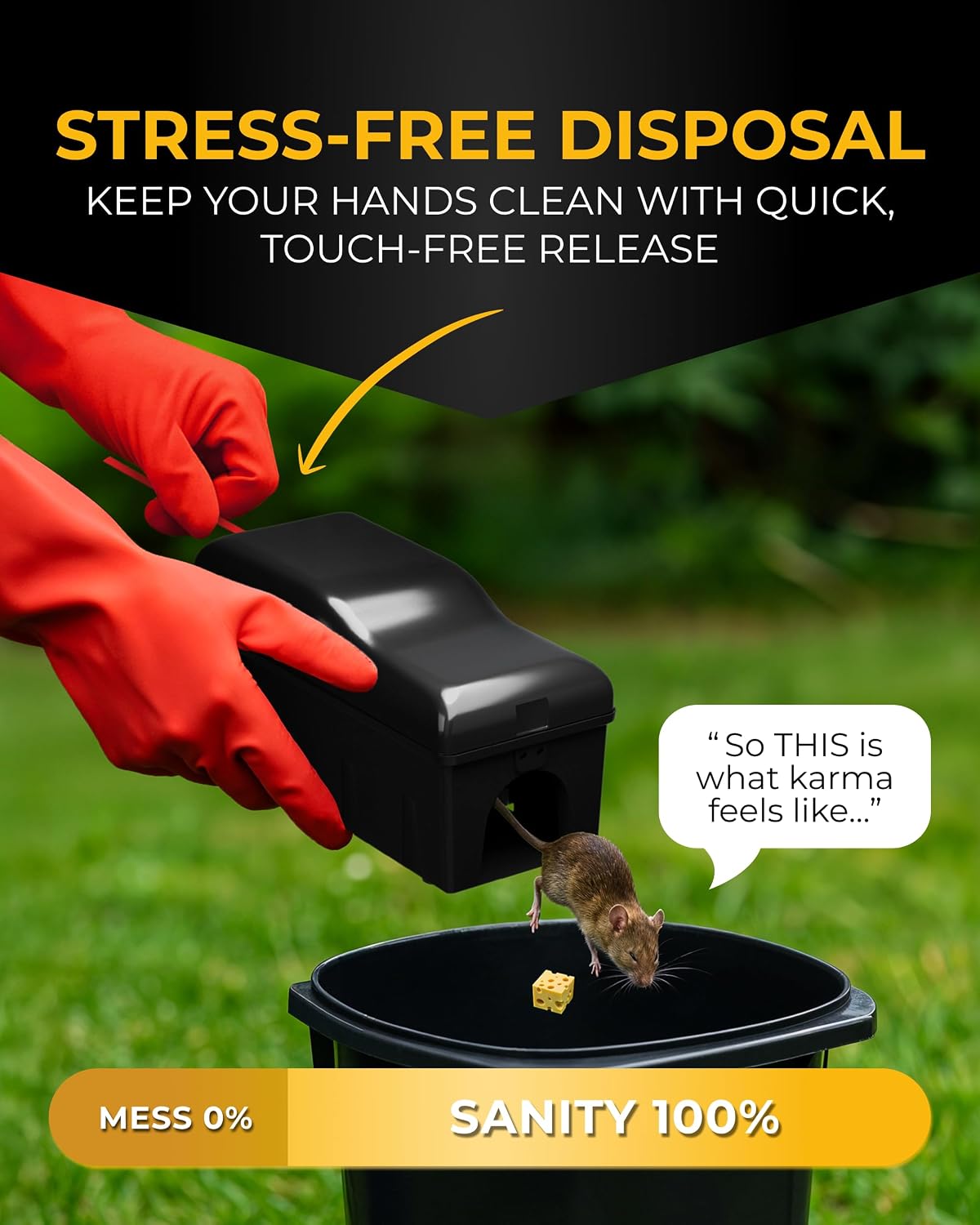 Detalle 2 de Pest X Pro Phantom Mouse Trap 4-pack 🐭