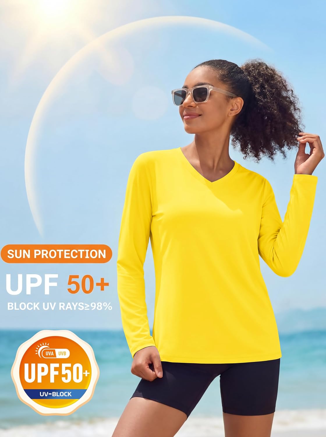 Detalle 2 de MAGCOMSEN Women's Sun Shirt Polyester