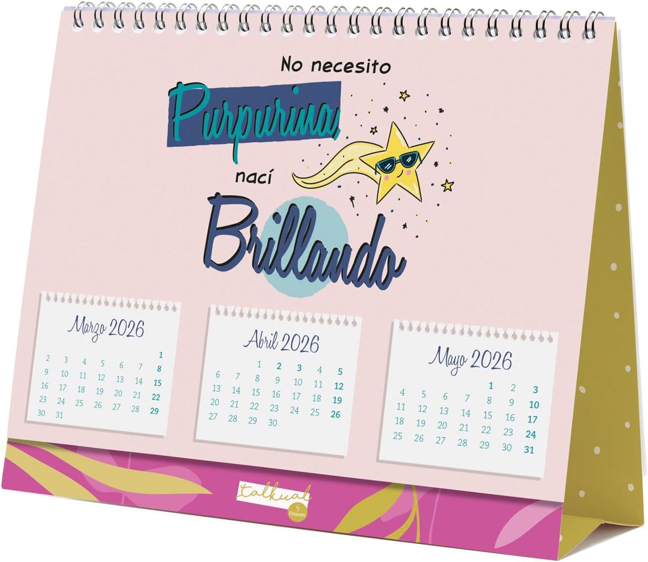 Thumbnail 5 de Finocam calendario 2026 mes vista