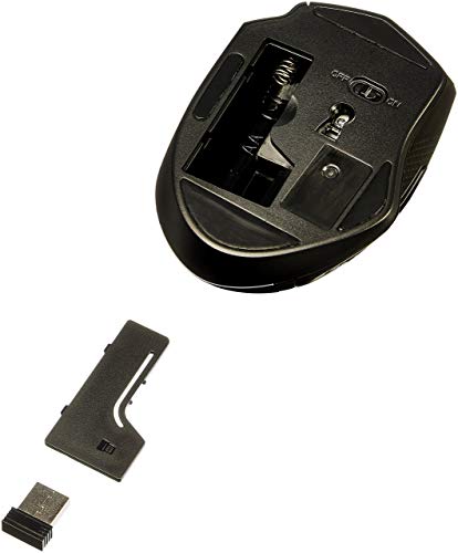 Thumbnail 6 de Amazon Basics Mouse wireless ergonomico (DPI regolabile) – Nero