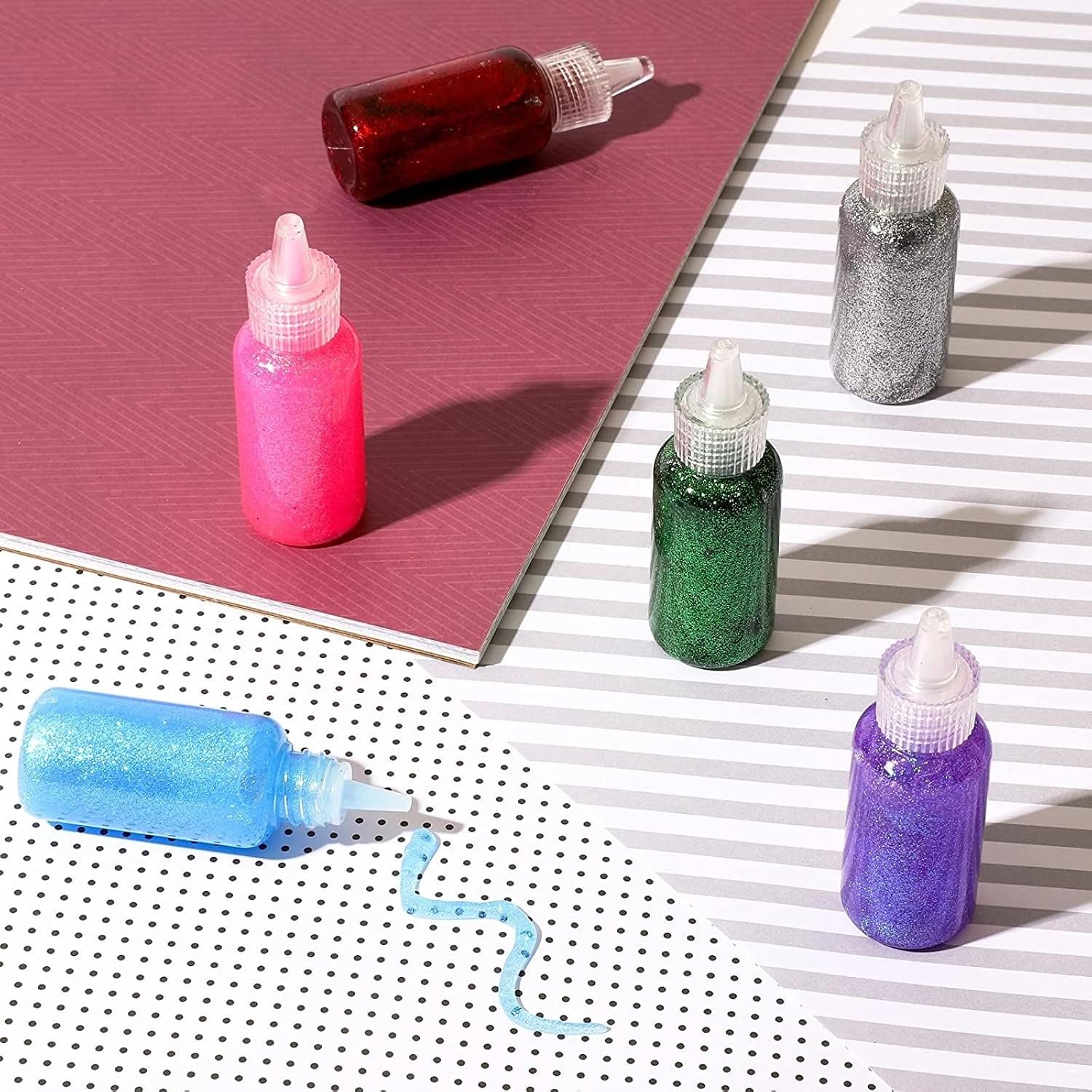 Thumbnail 1 de Bright Creations Glitter Glue, 20 ml