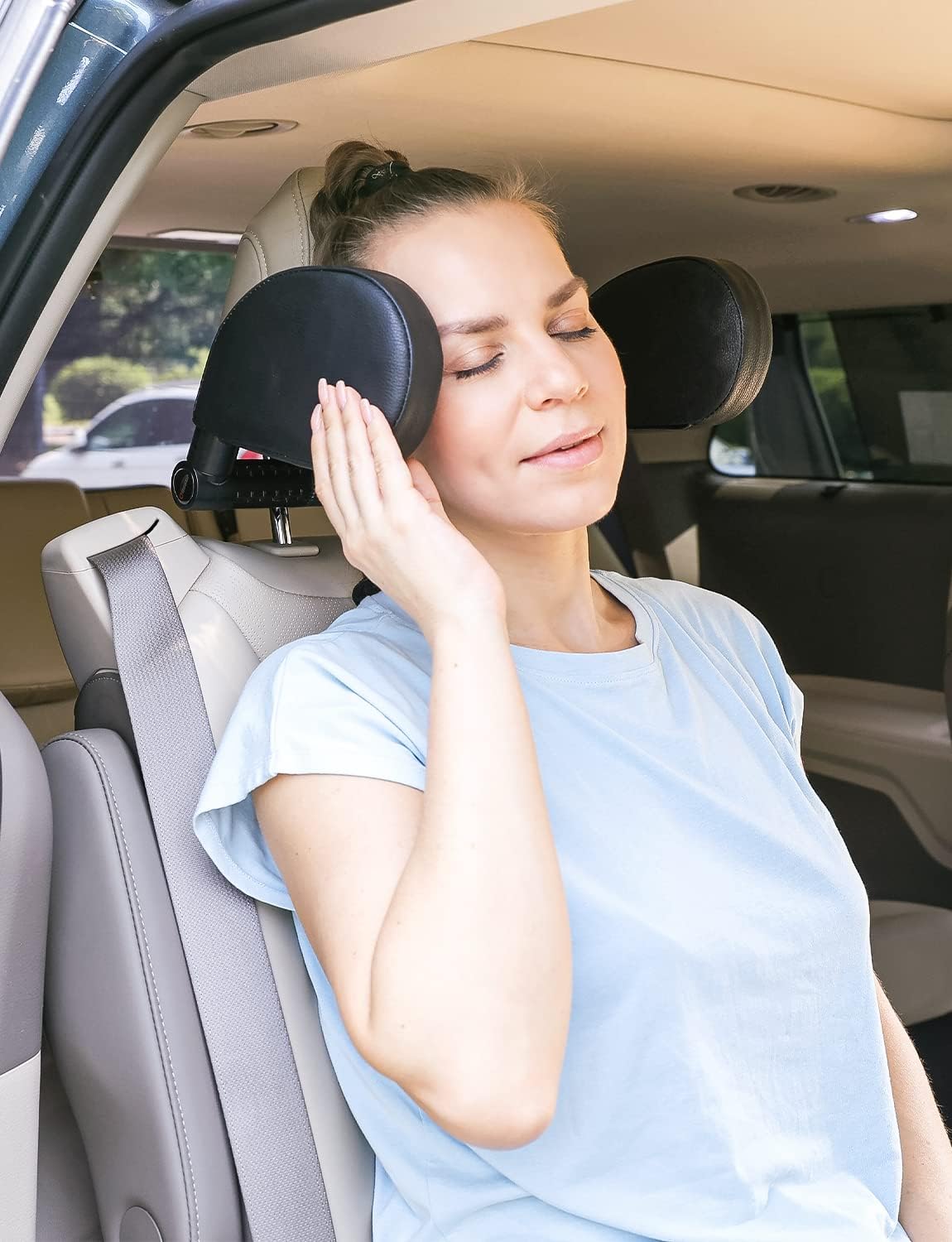 Thumbnail 6 de Oasser Poggiatesta Auto CA1 360° Regolabile – supporto per collo e testa, nero