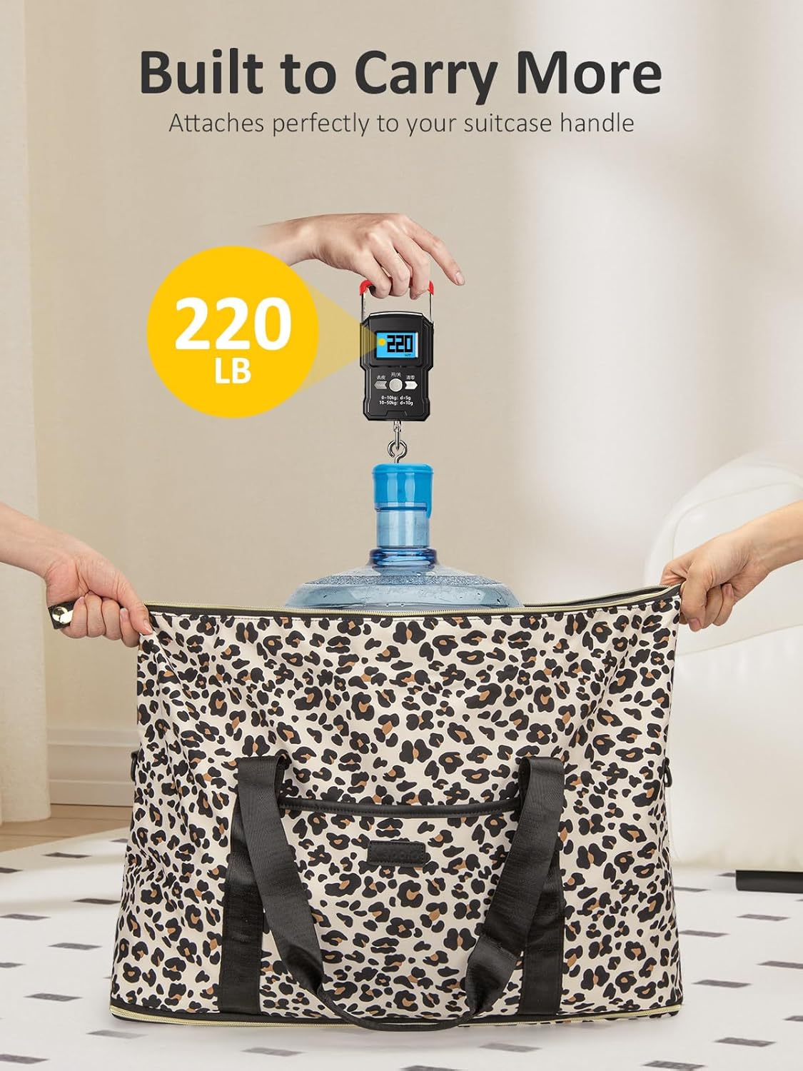 Thumbnail 6 de Capolo Expandable Travel Duffle Bag – Weekender, Hospital & Travel Companion
