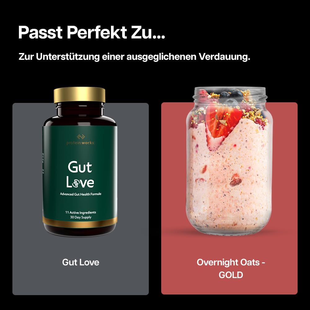 Thumbnail 6 de Protein Works Overnight Oats GOLD Innovation – High-Protein Frühstück mit Chia & Leinsamen