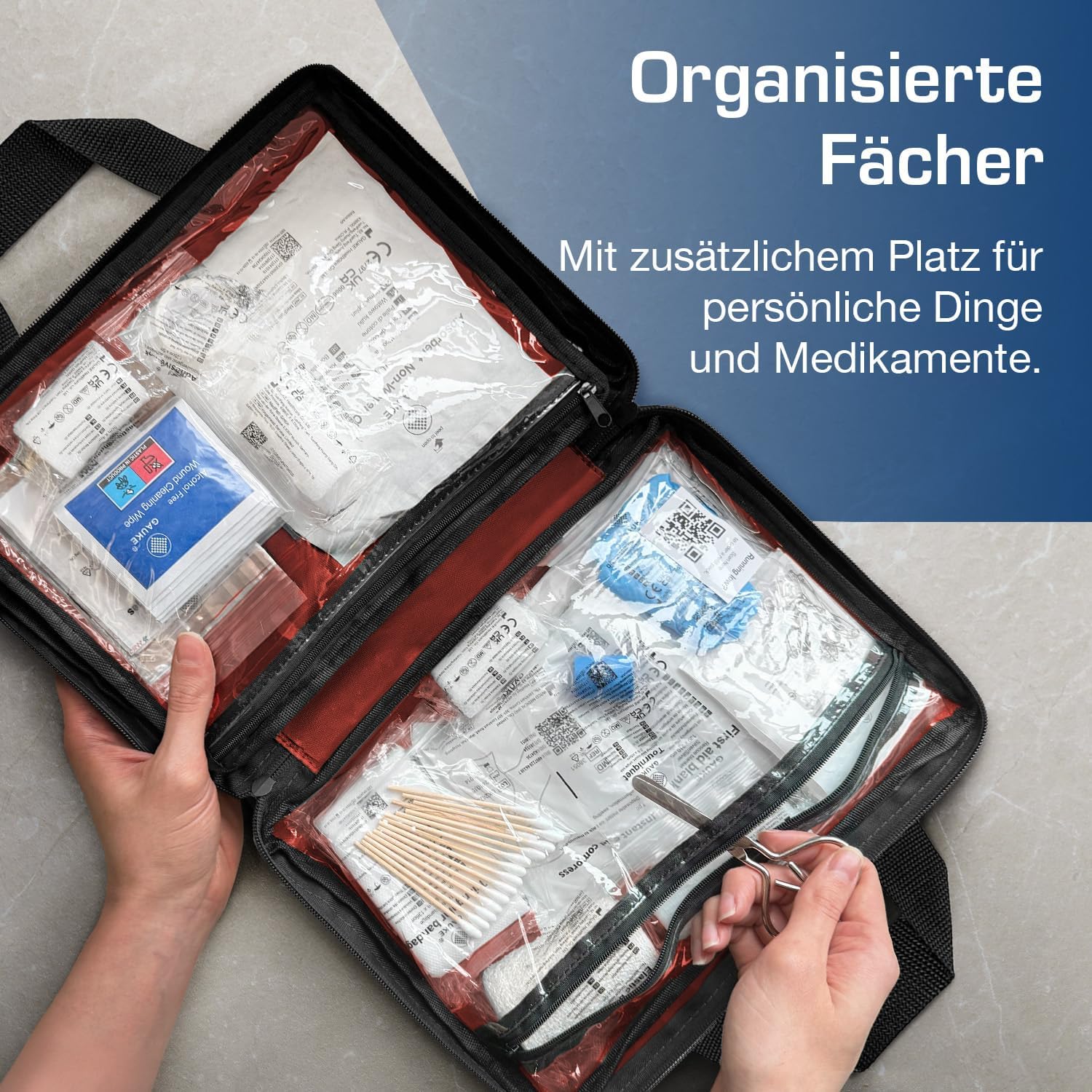 Thumbnail 6 de Active Era Premium Erste Hilfe Set – 180-tlg. Notfallkasten für Zuhause, Reise & Outdoor