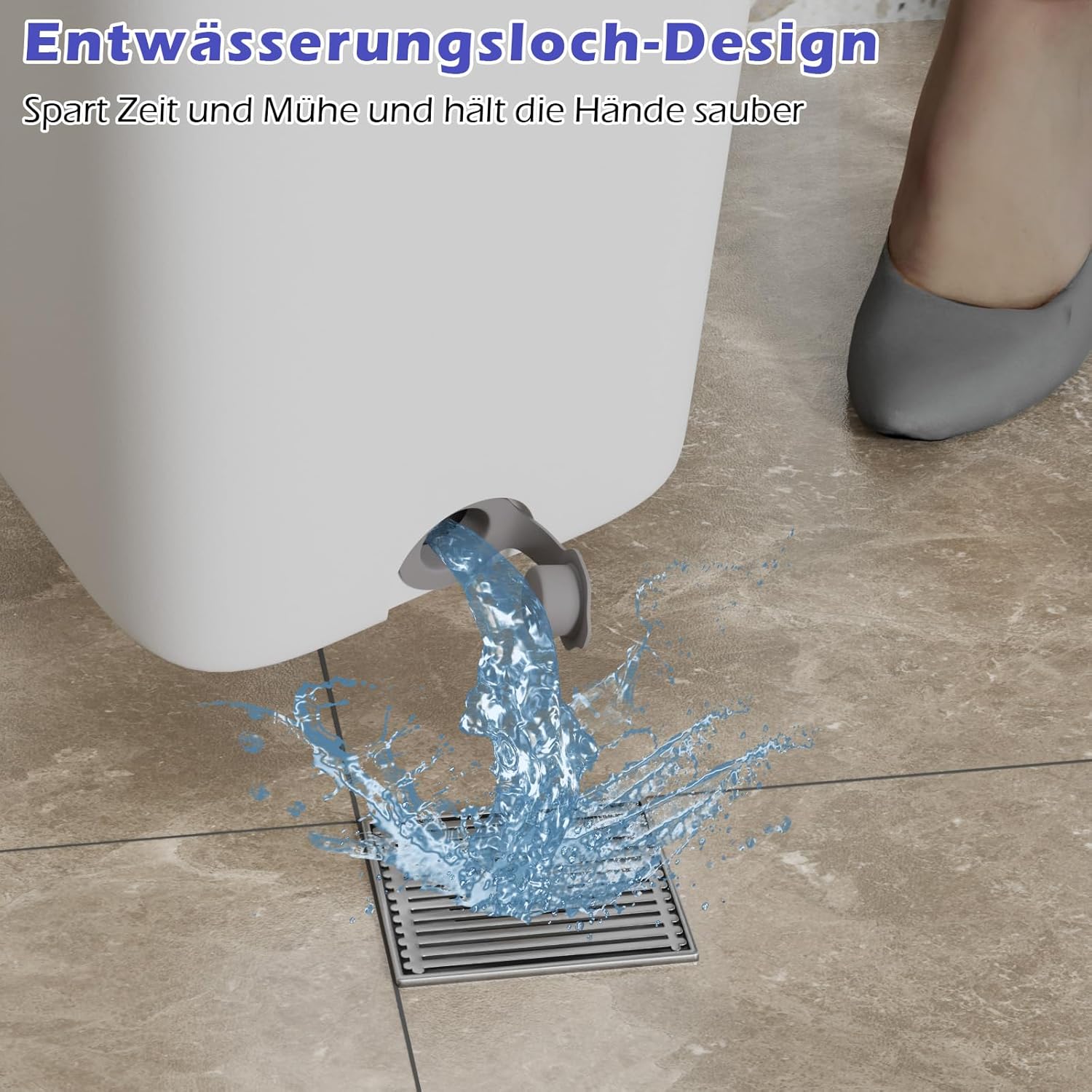 Thumbnail 6 de Eukue Wischmopp Set mit Eimer 140 cm 🧹