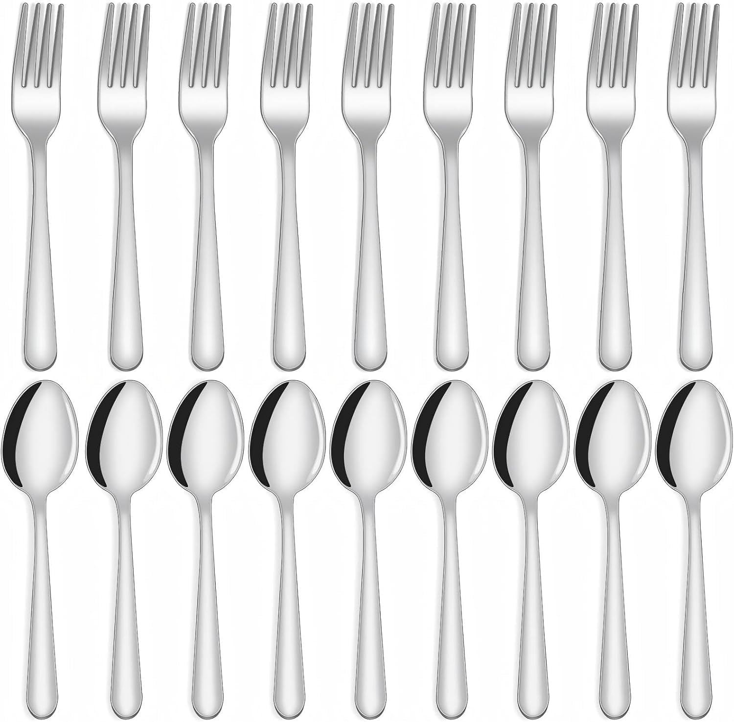 Detalle de Unokit 24-Piece Silverware Set 🍴