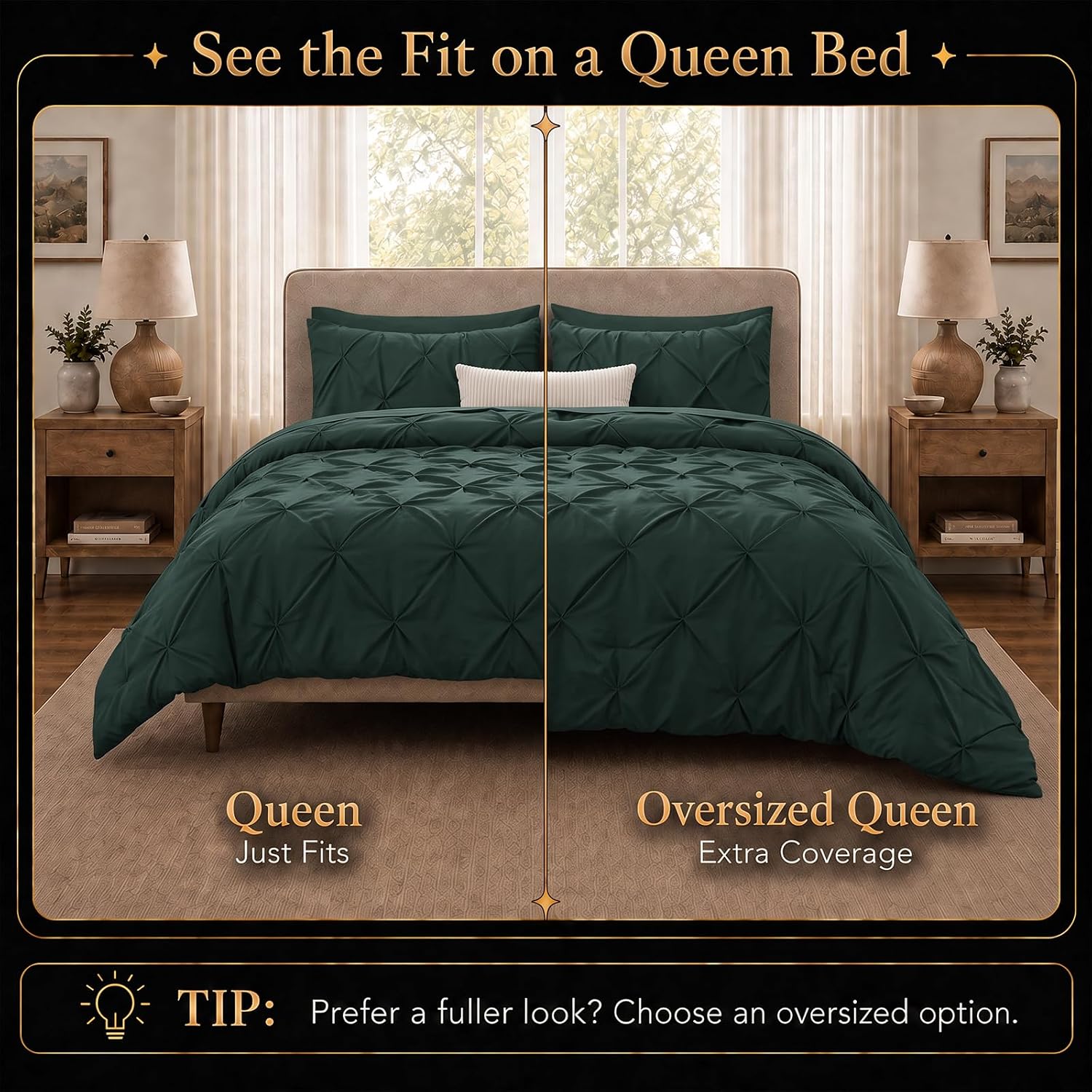 Thumbnail 1 de CozyLux Queen Comforter Set