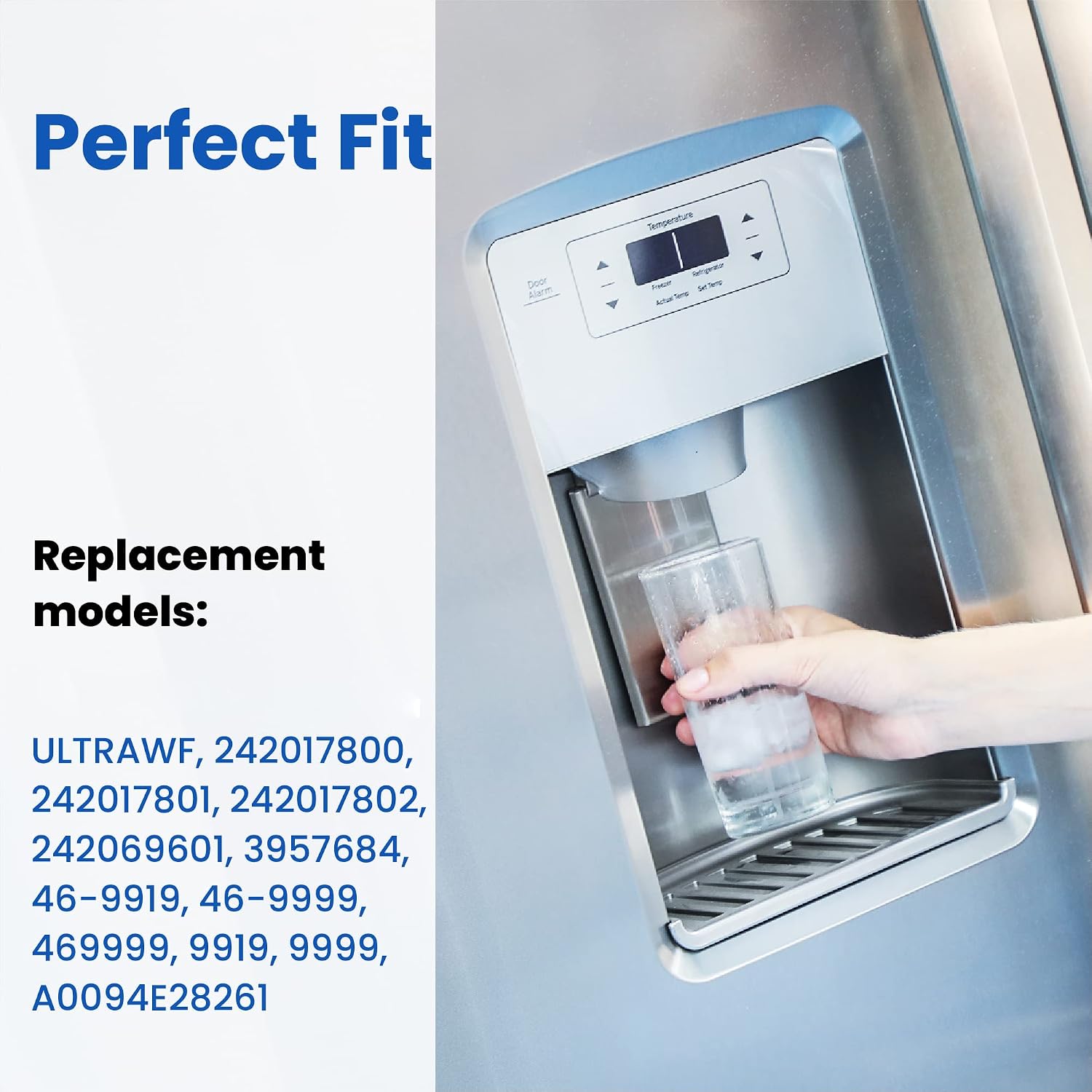 Thumbnail 3 de Haprait HP005 Refrigerator Water Filter, 4-Pack, NSF/ANSI 42