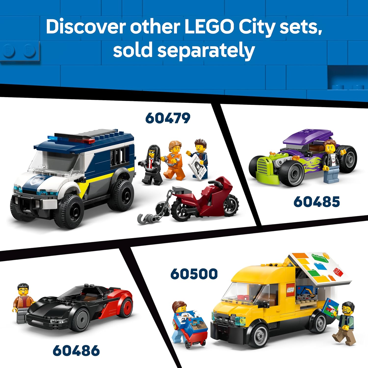 Thumbnail 6 de LEGO City Fries Truck 60488