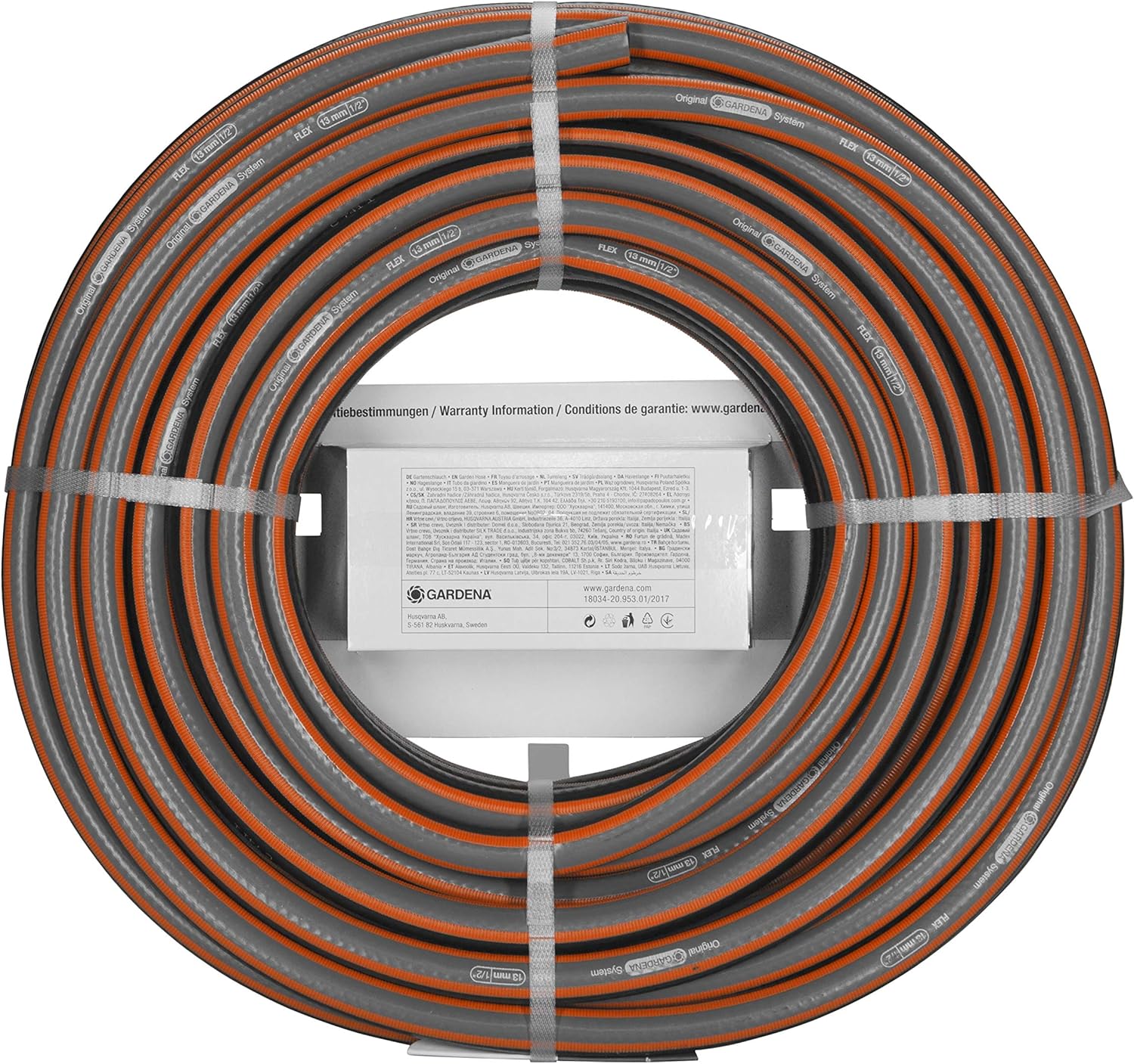 Detalle 2 de Gardena Comfort FLEX Schlauch 13 mm (1/2 Zoll) 20 m – Komplettset mit Systemteilen