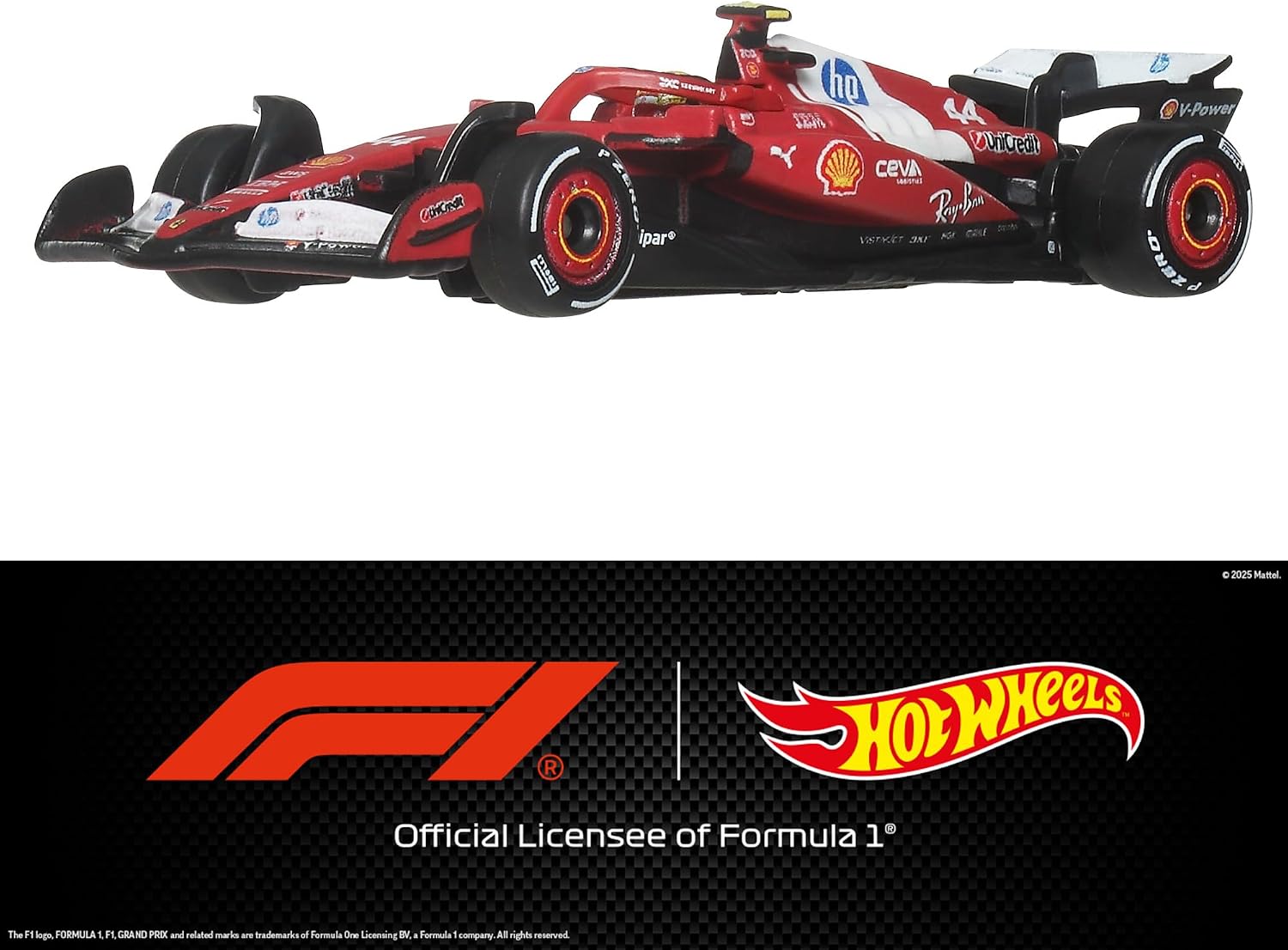 Thumbnail 1 de Hot Wheels Premium Formula 1 #44 Lewis Hamilton – Auto da corsa in scala 1:64