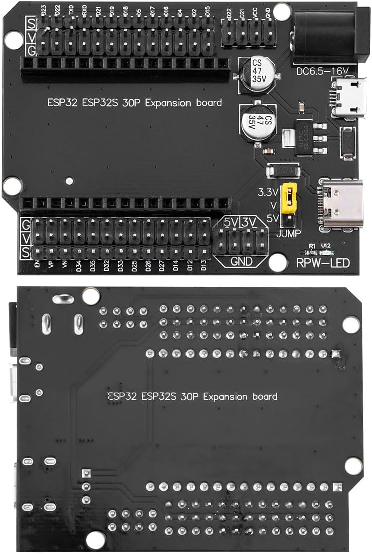 Detalle de 2 Sätze für ESP32S und Terminal Adapter, NodeMcu – Entwicklungsboard mit WLAN und Bluetooth