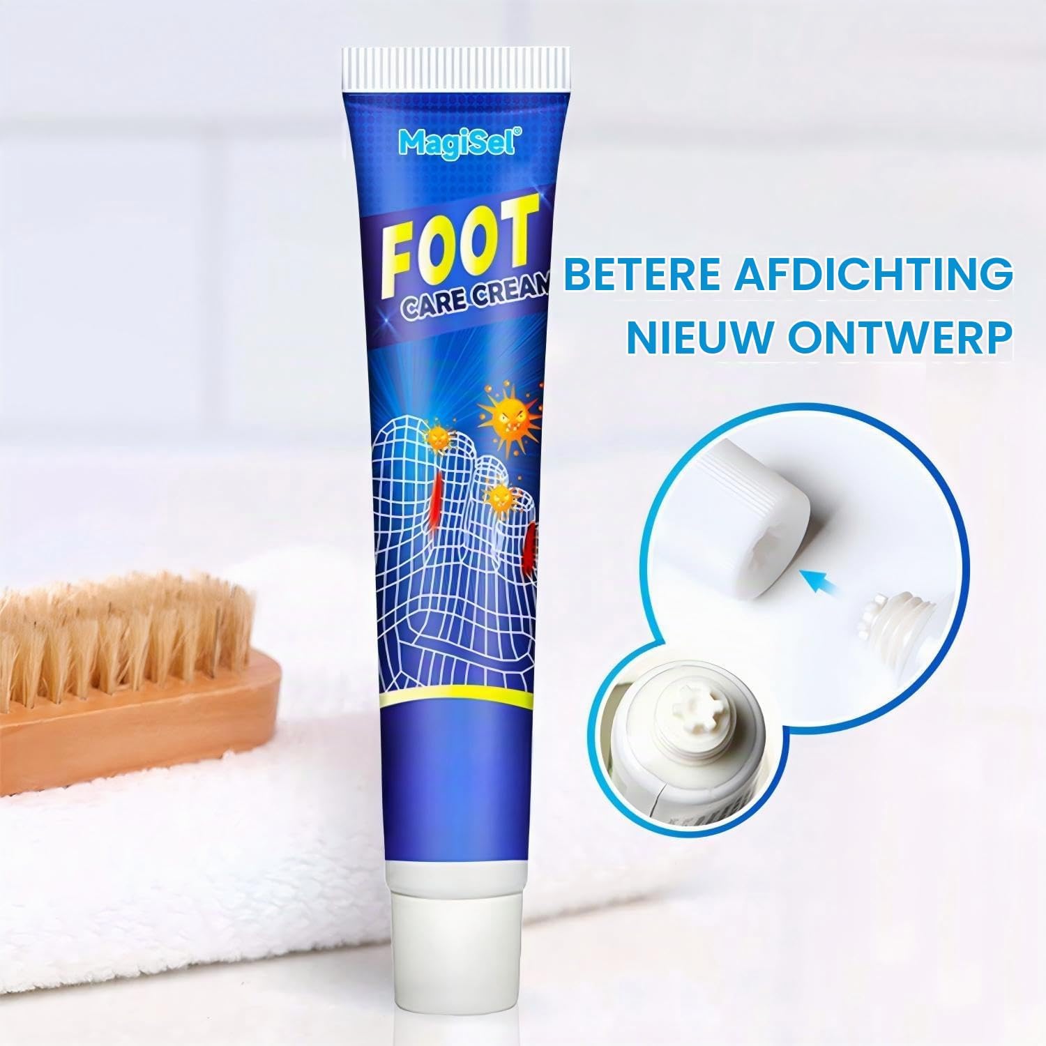 Thumbnail 4 de MagiSel voetverzorgingscrème met tea treeolie en kruidenextracten, 20 g